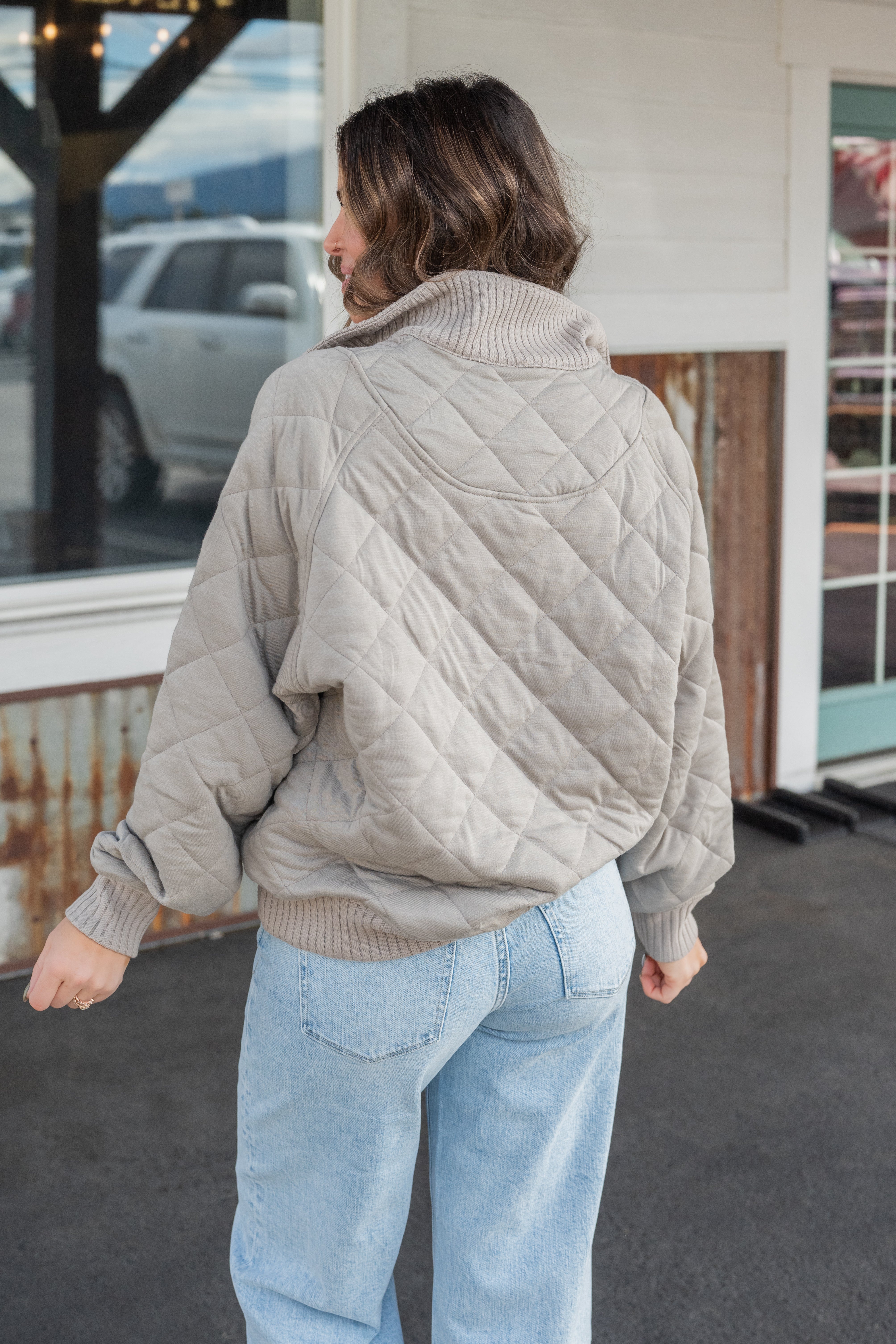 HEIGL QUILTED PULLOVER