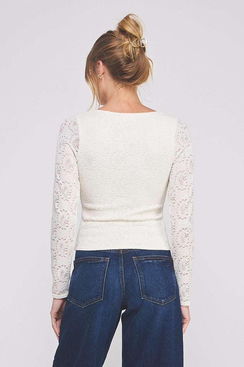 MIRIAM LACE TOP