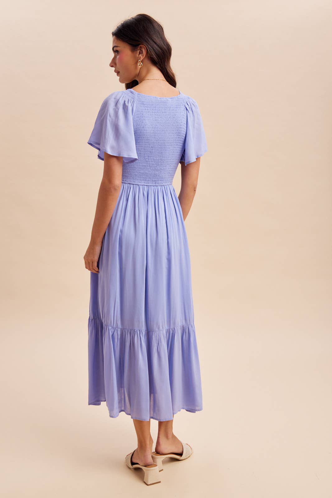 ELLA SMOCKED DRESS