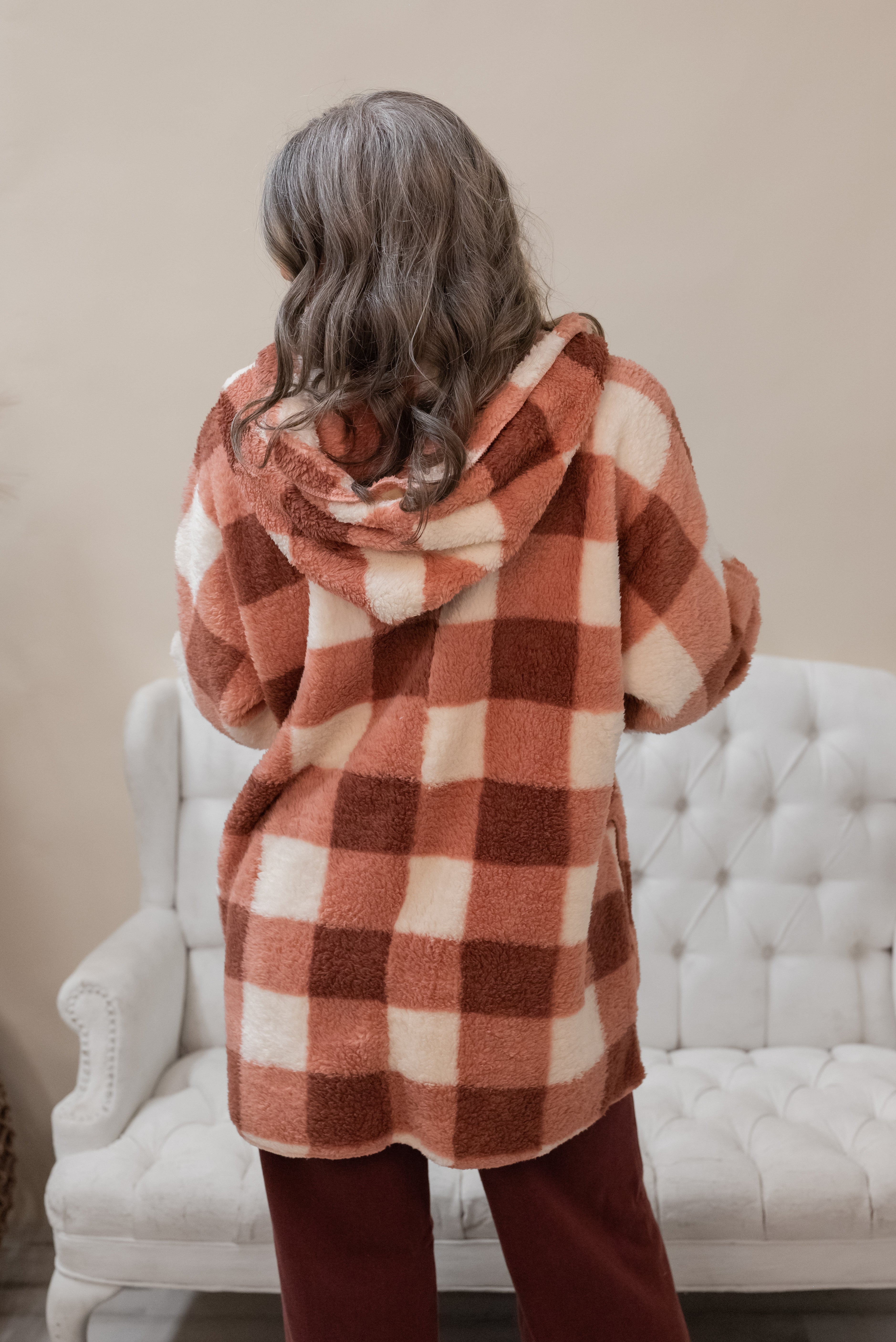 JAZZY SHERPA CARDIGAN