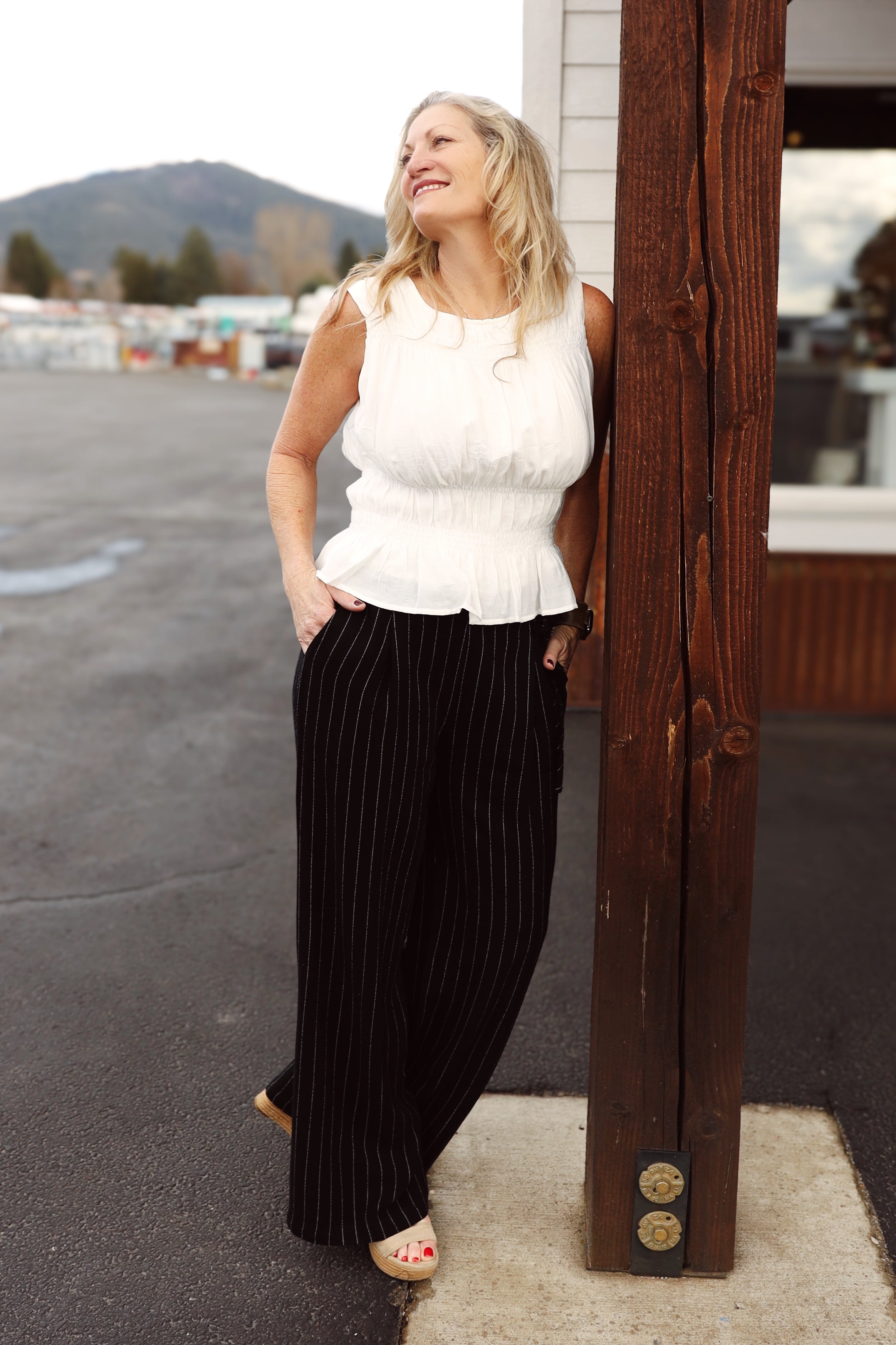 CARISSA PEPLUM TOP
