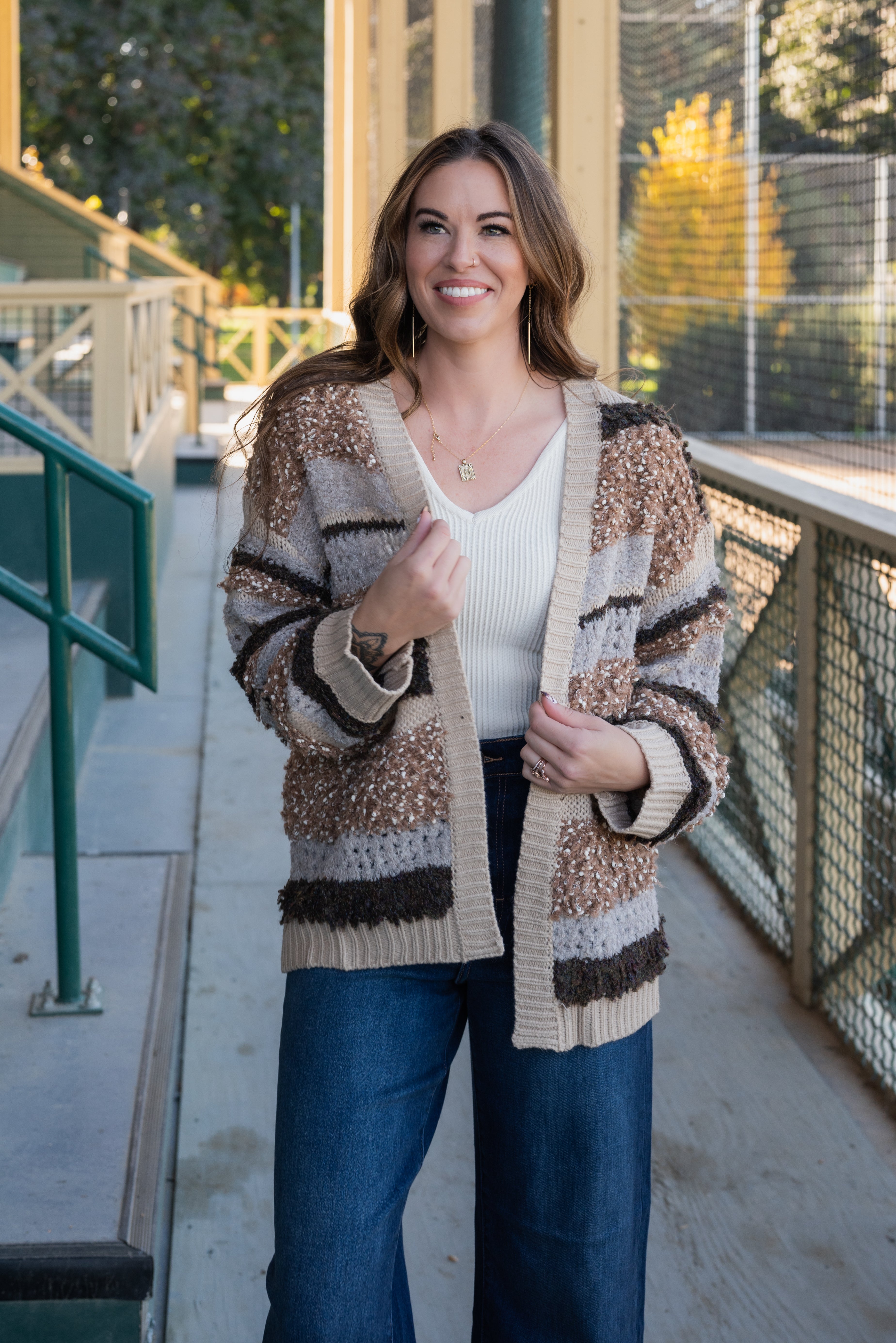 MAGGIE TEXTURED CARDIGAN