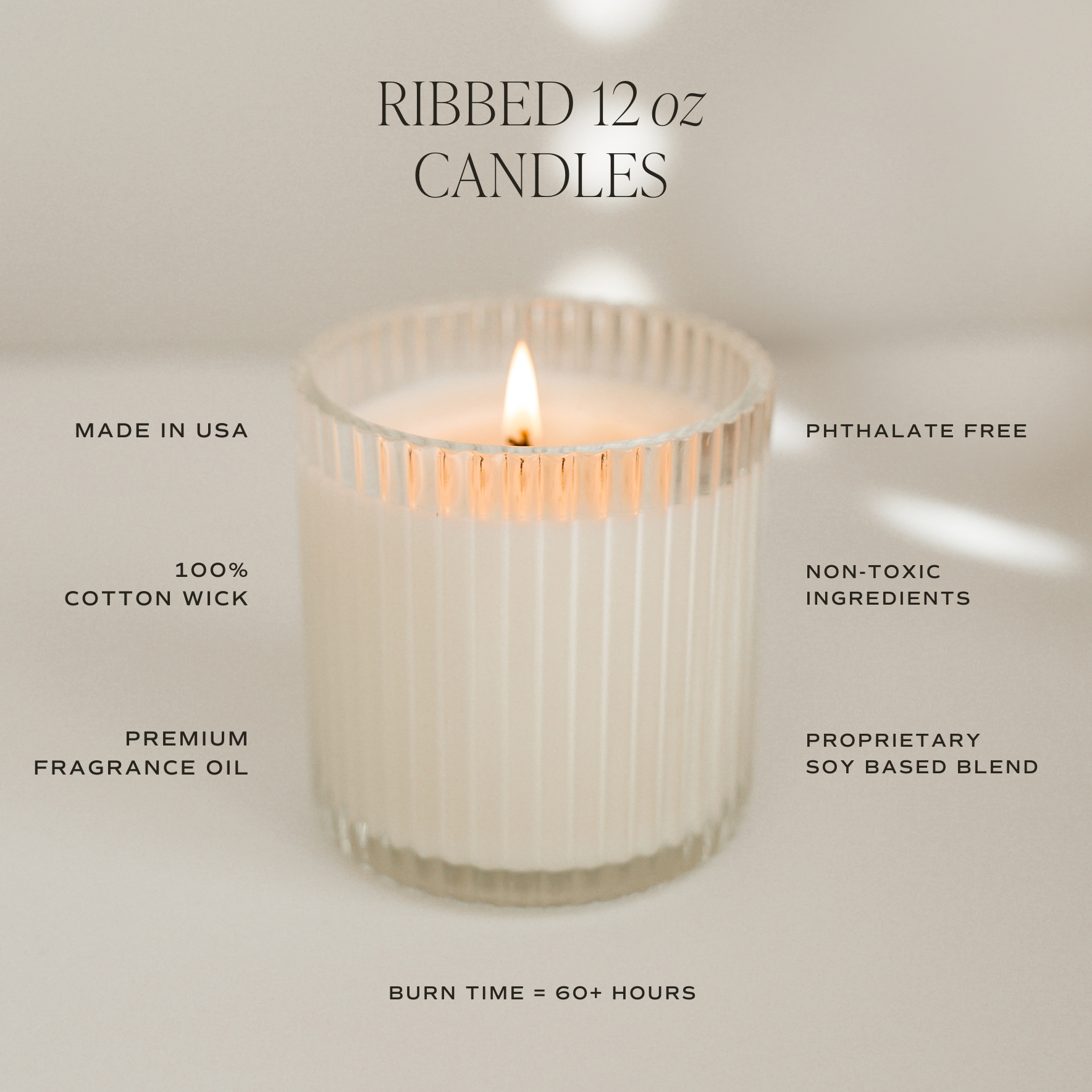 Salt and Sea 12 oz Soy Candle