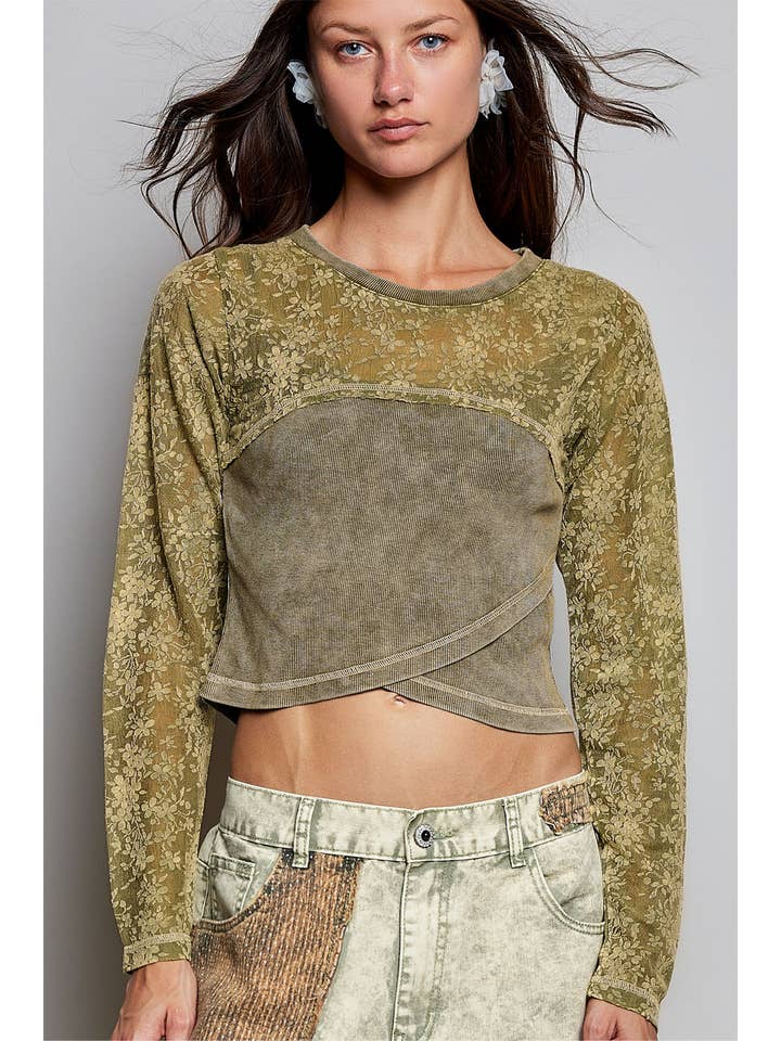 KENYA SHEER FLORAL TOP