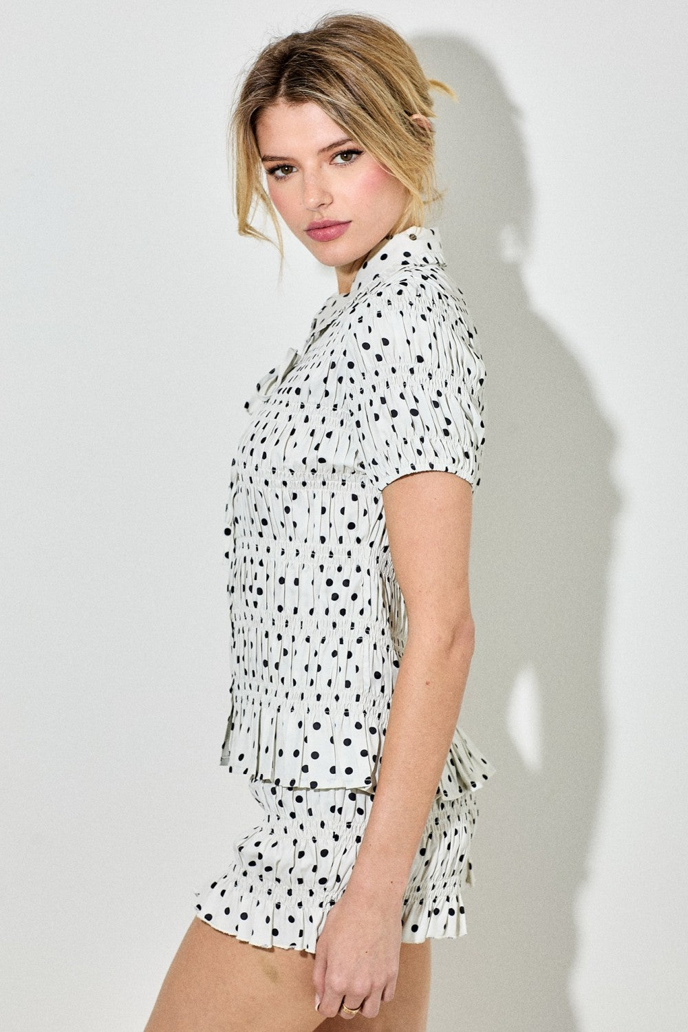 BLAIR POLKADOT BLOUSE