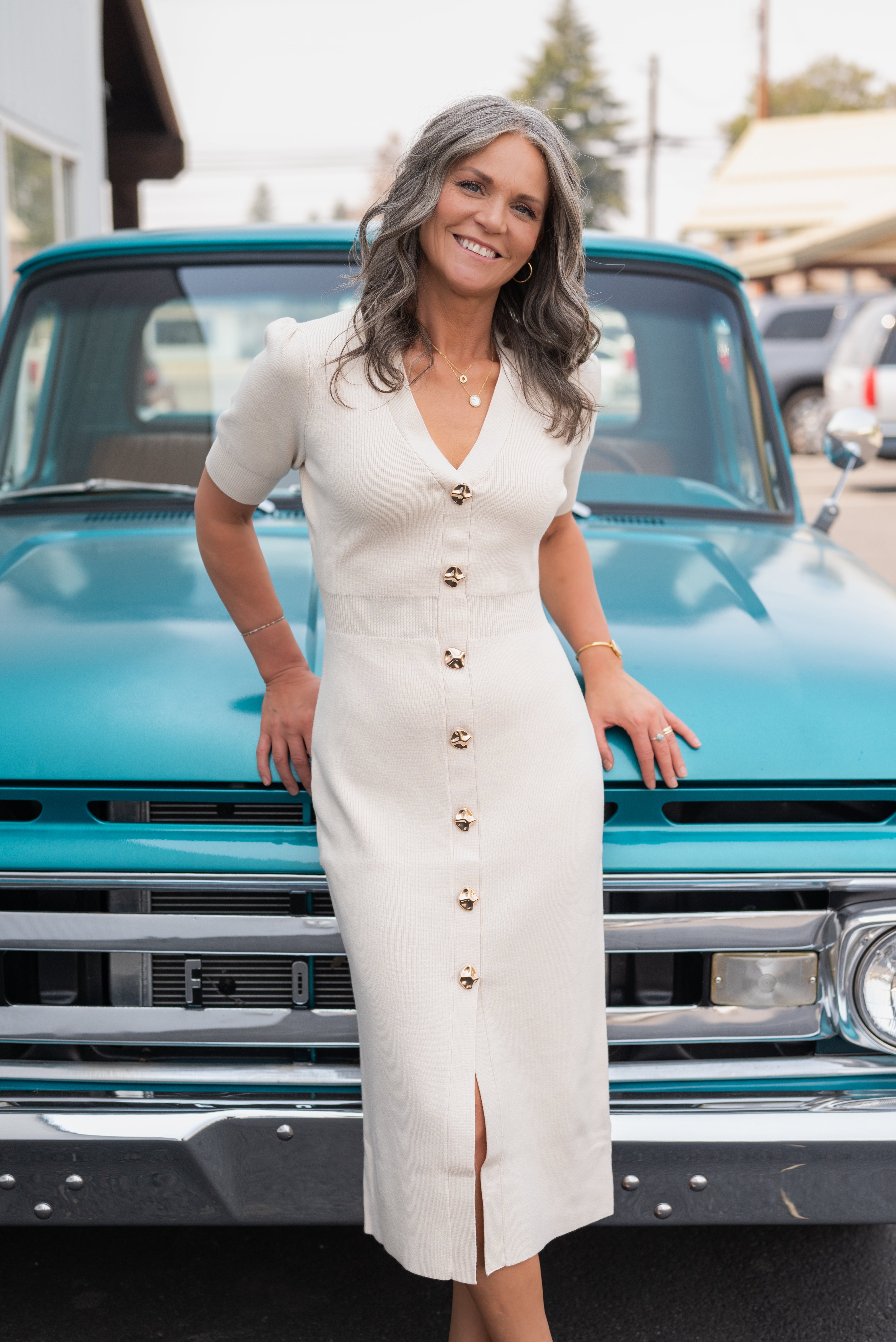 ROXANNE SWEATER DRESS