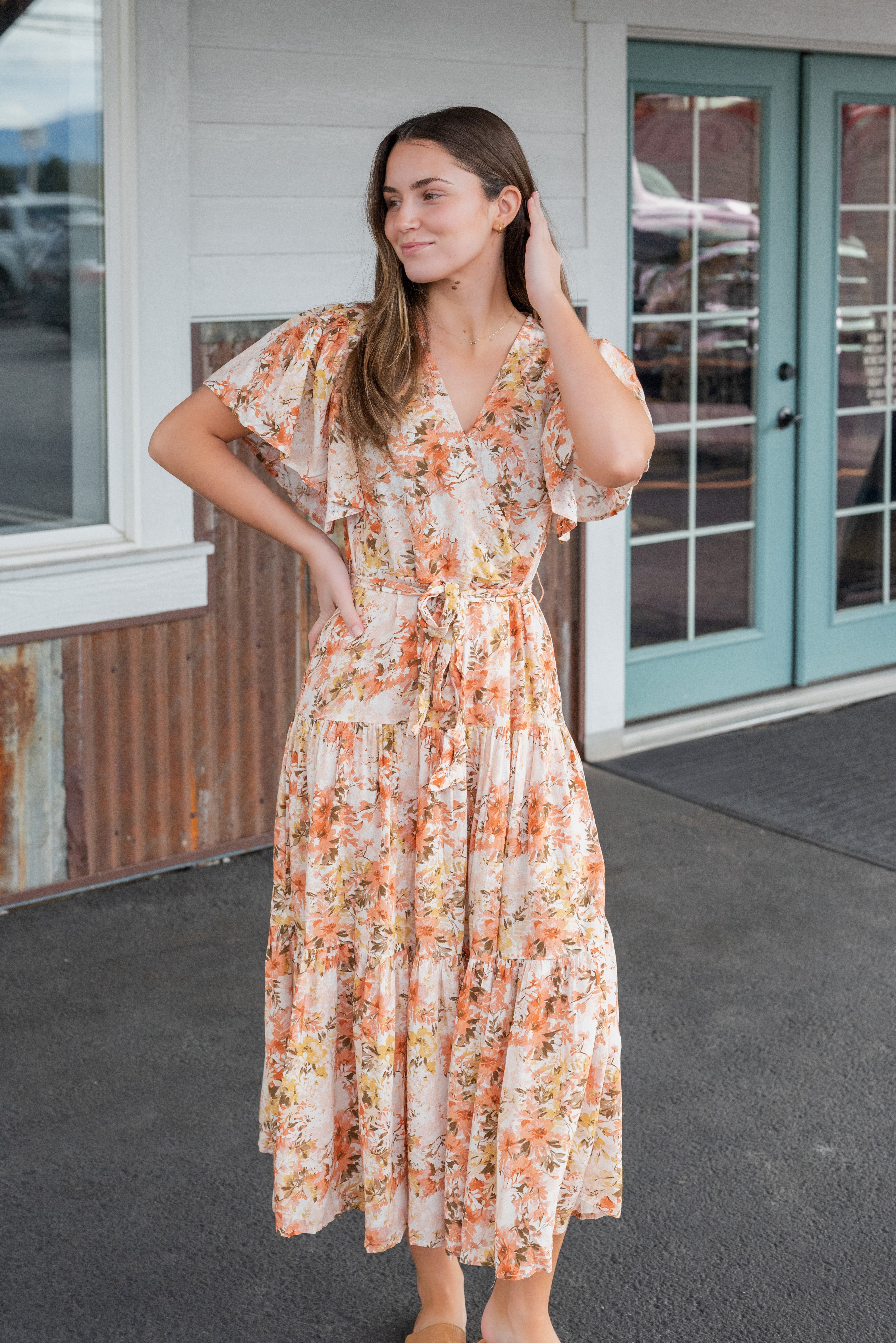 ALIZA FLORAL DRESS