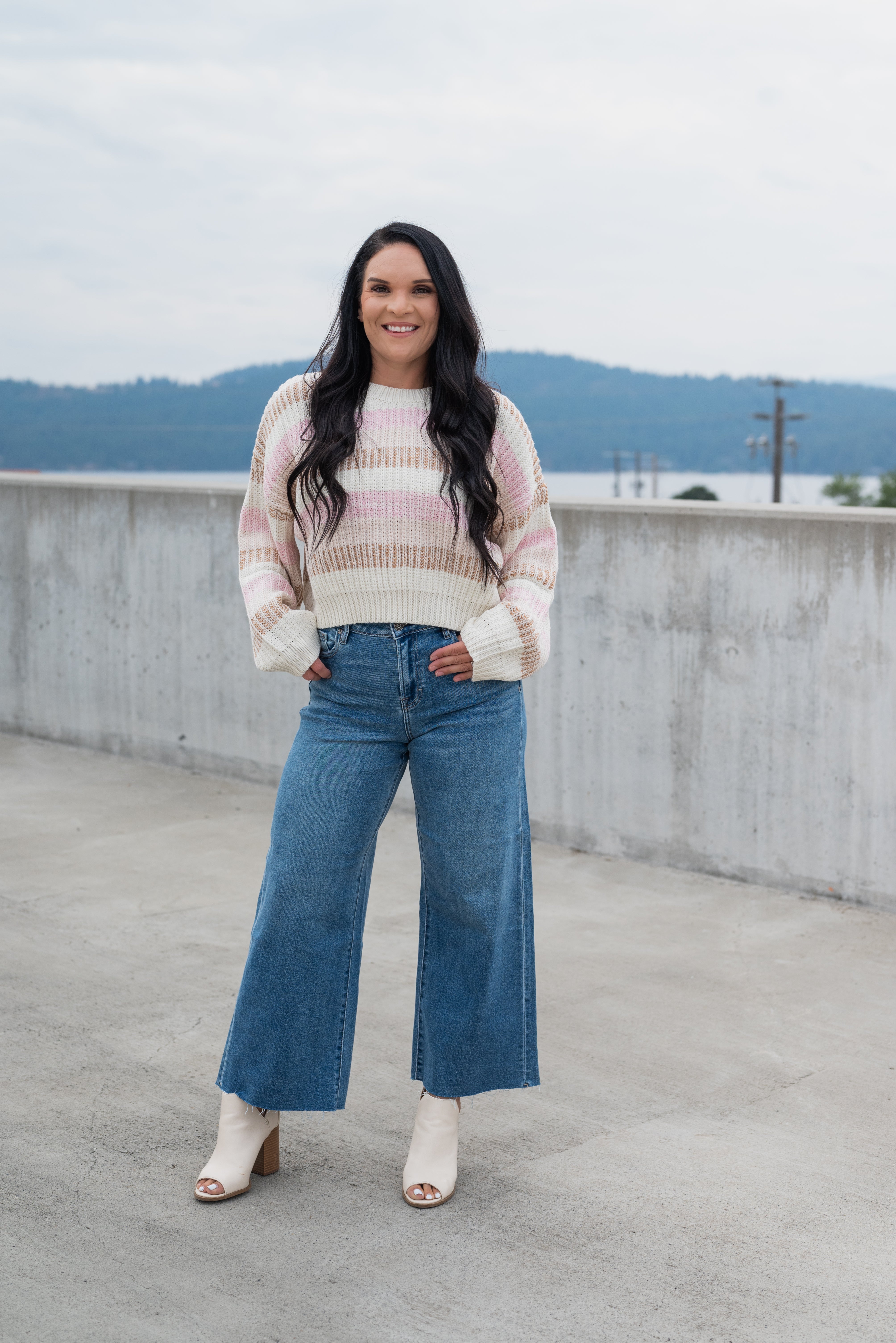 HANEY STRIPE SWEATER