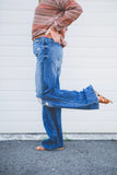 KORTNEY ULTRA HIGH 90'S BUTTON FLARE