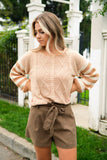 WILLOW BELTED SHORTS
