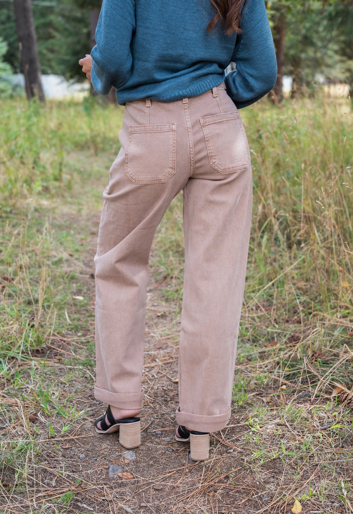 DAKOTA HR SLIM WIDE JEANS