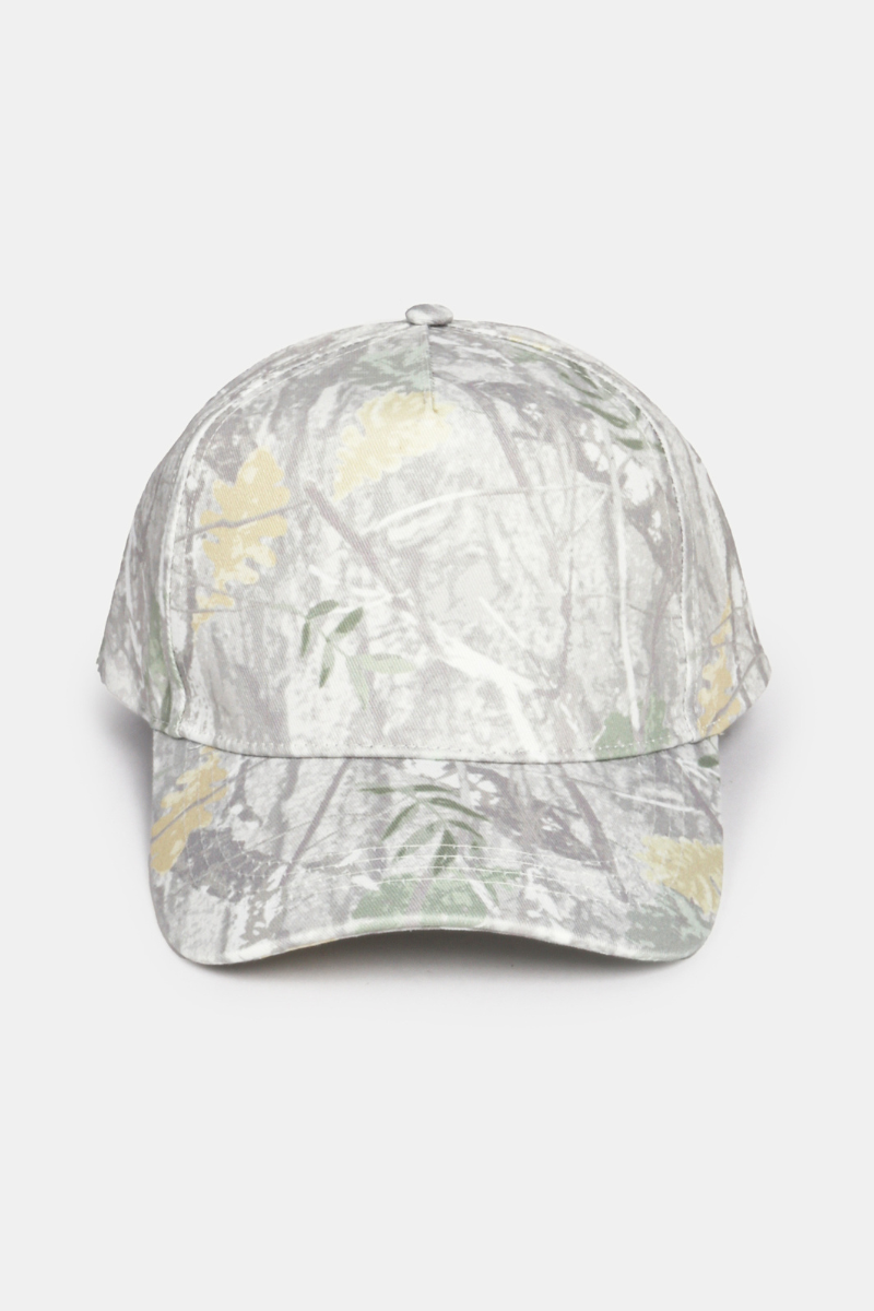 Woods print camo 5 Panel Trucker Hat