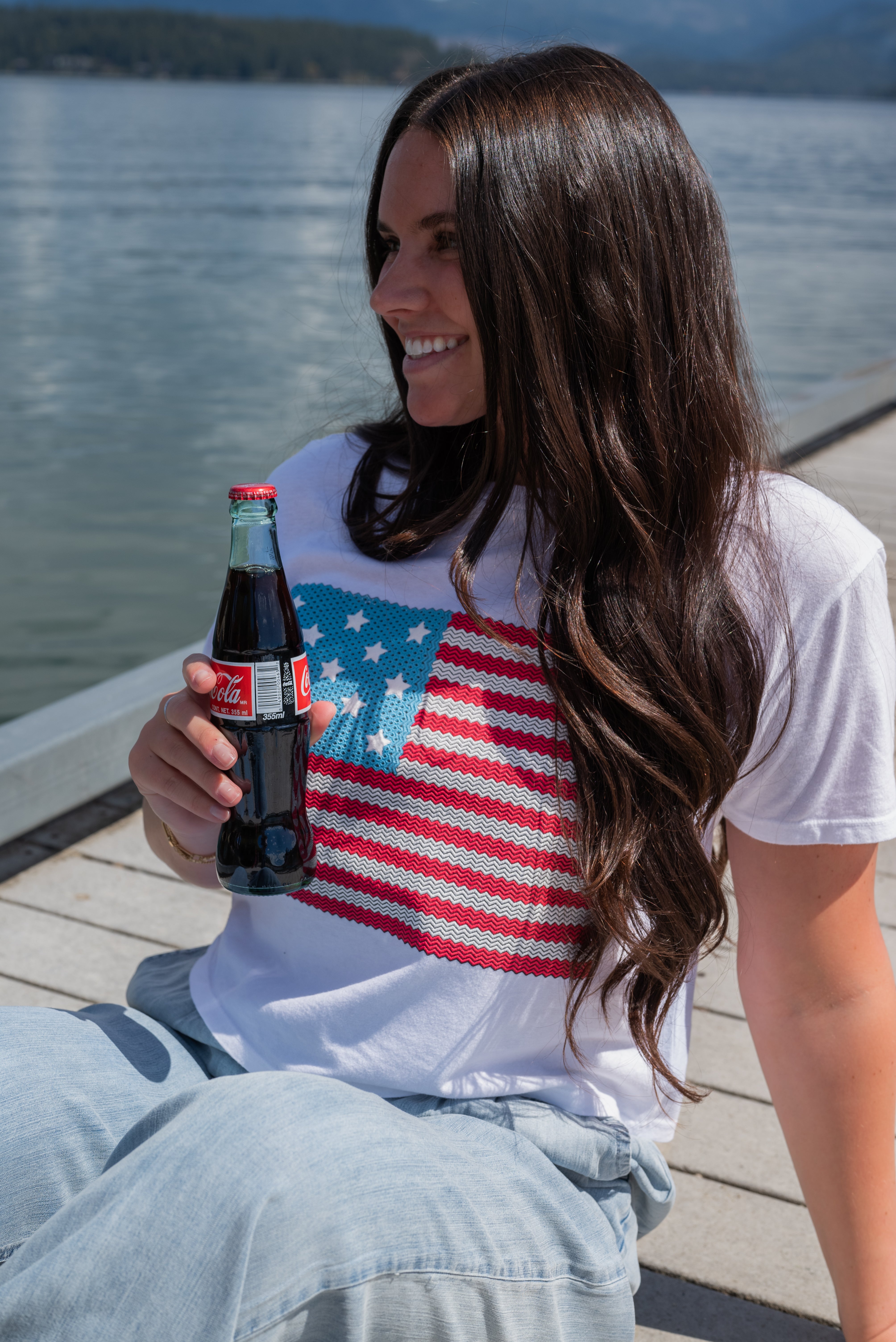 AMERICAN FLAG TEE