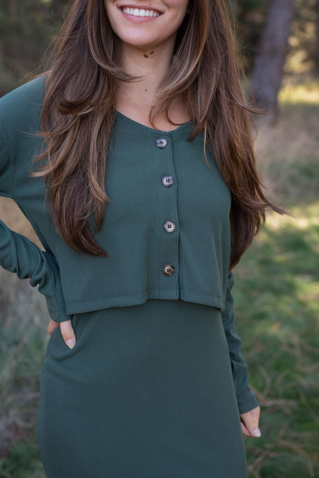 MCKINLEY CARDI/DRESS SET