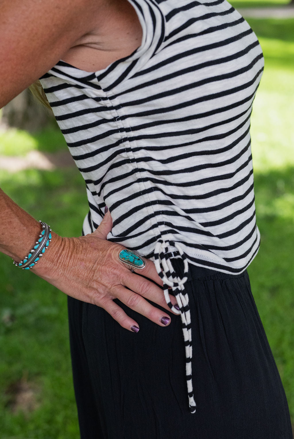 AIMEE STRIPE TOP