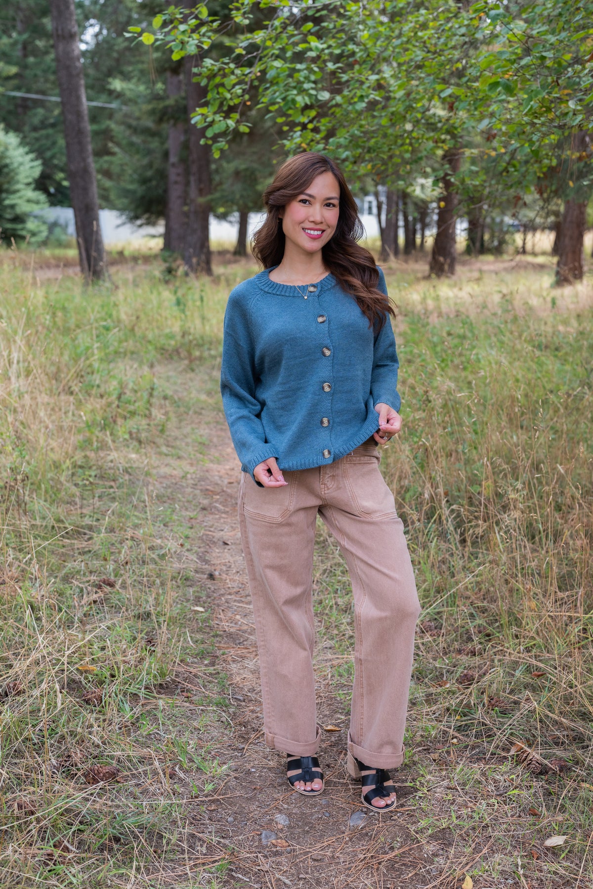 DAKOTA HR SLIM WIDE JEANS