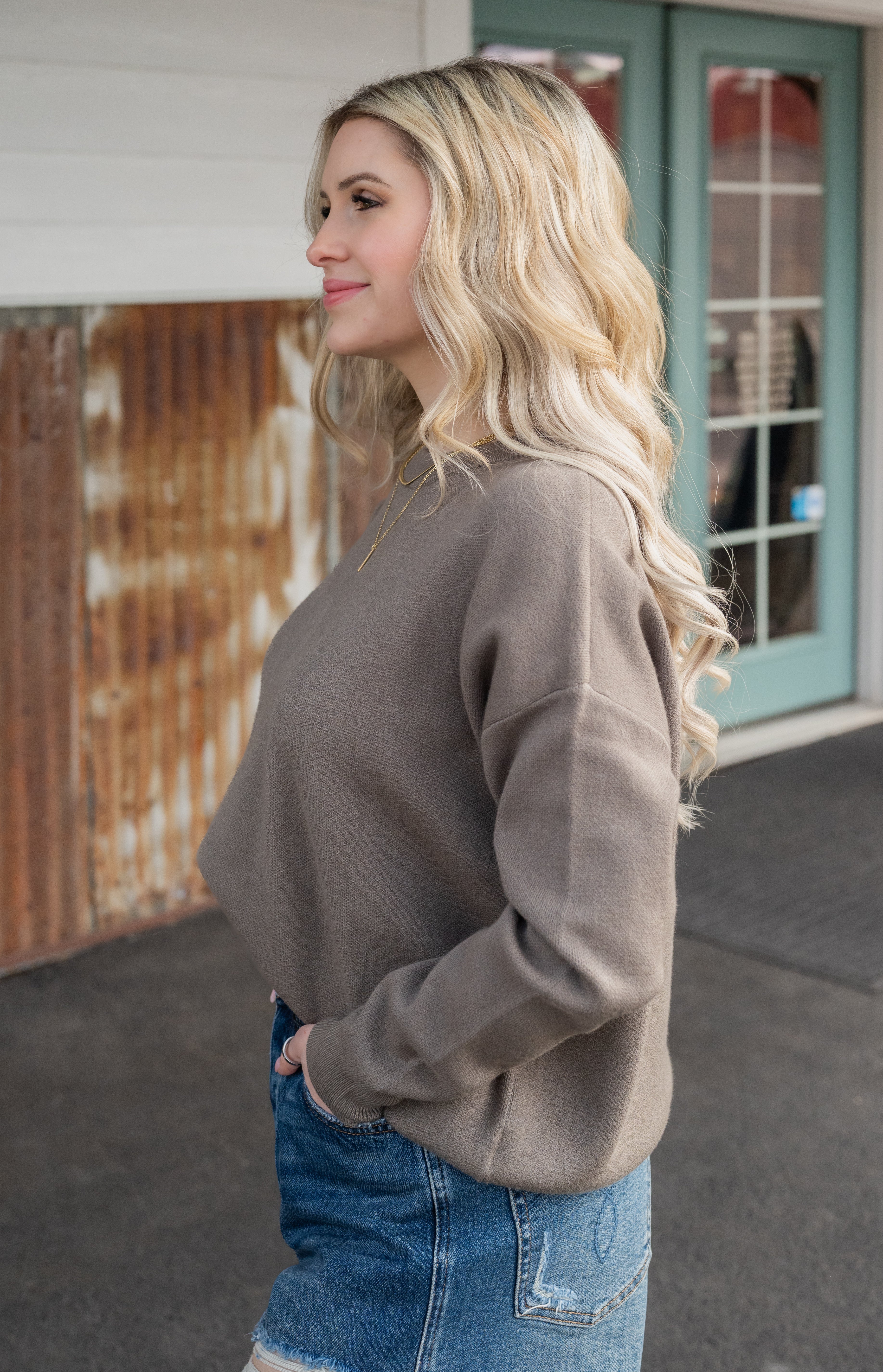 JUSTINE SWEATER TOP