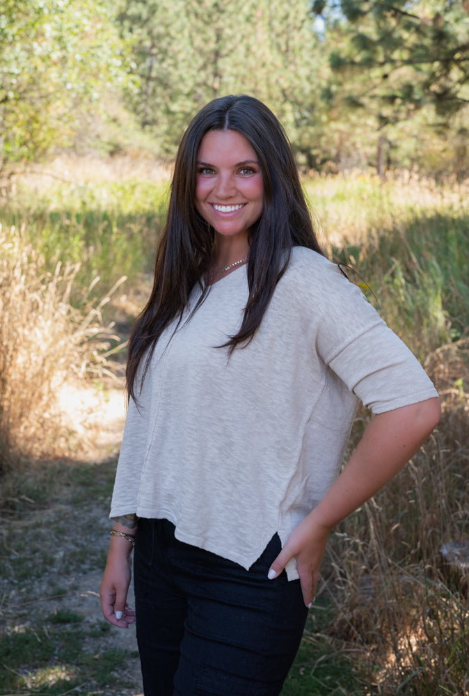CIERRA SLUB TEE