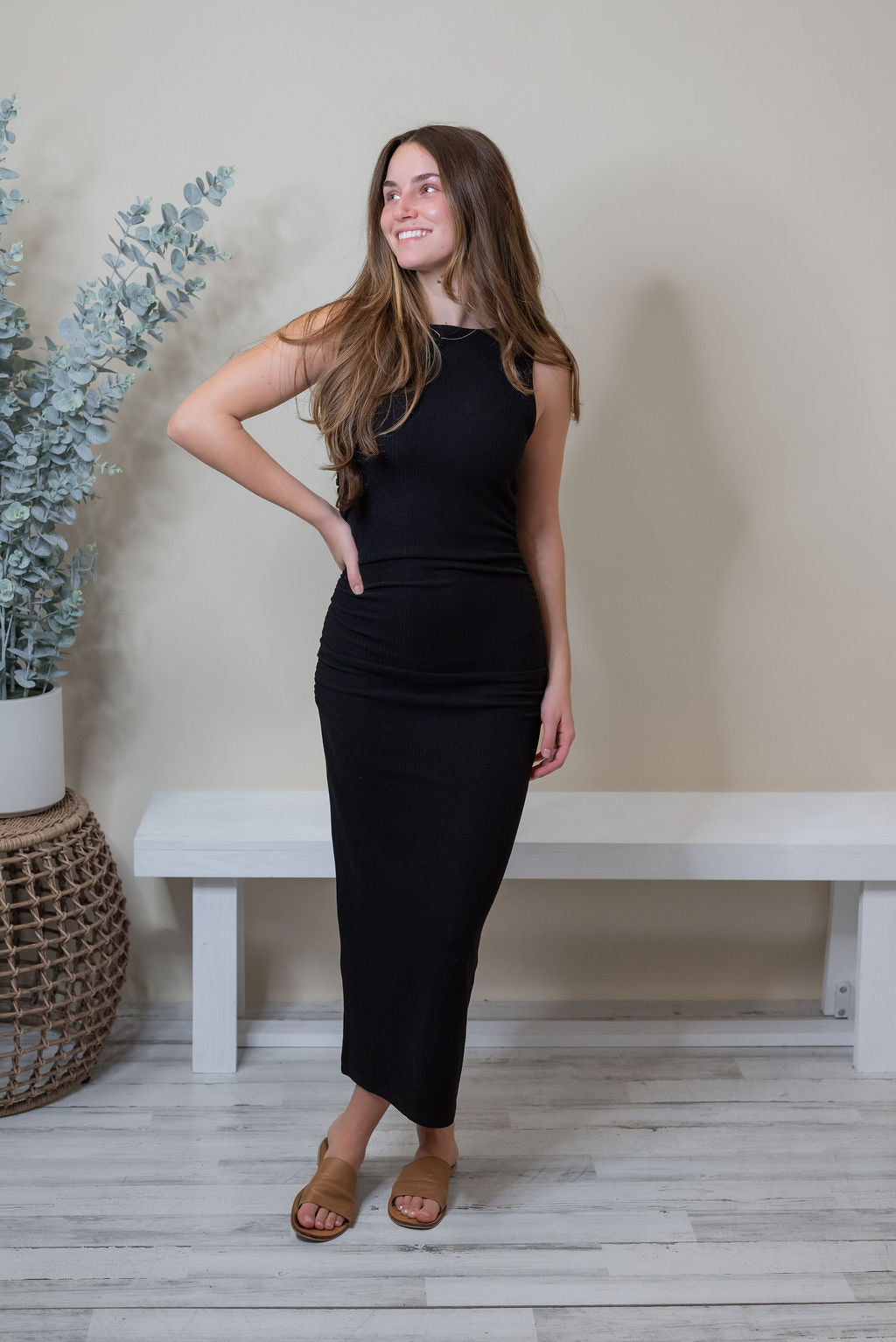WILLOWBROOK MIDI DRESS