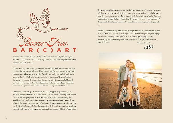 The Booze-Free Bar Cart Book: The Art of Crafting Easy, Elegant Mocktails