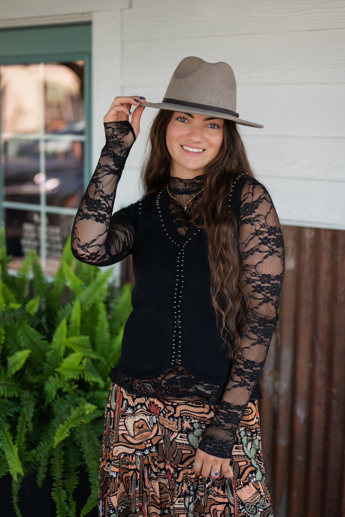 ADELLE STUD VEST