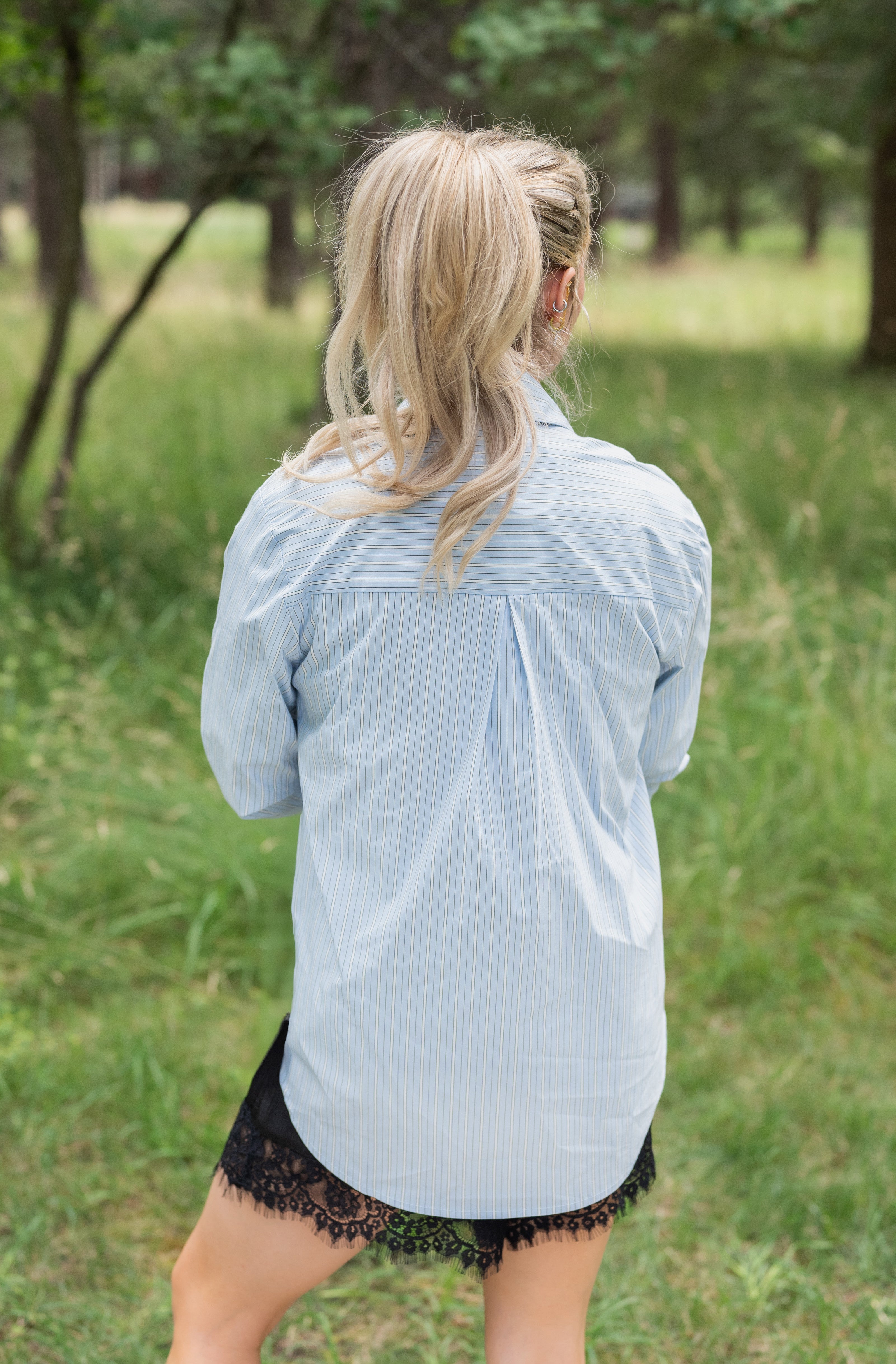MICHALINA STRIPE SHIRT