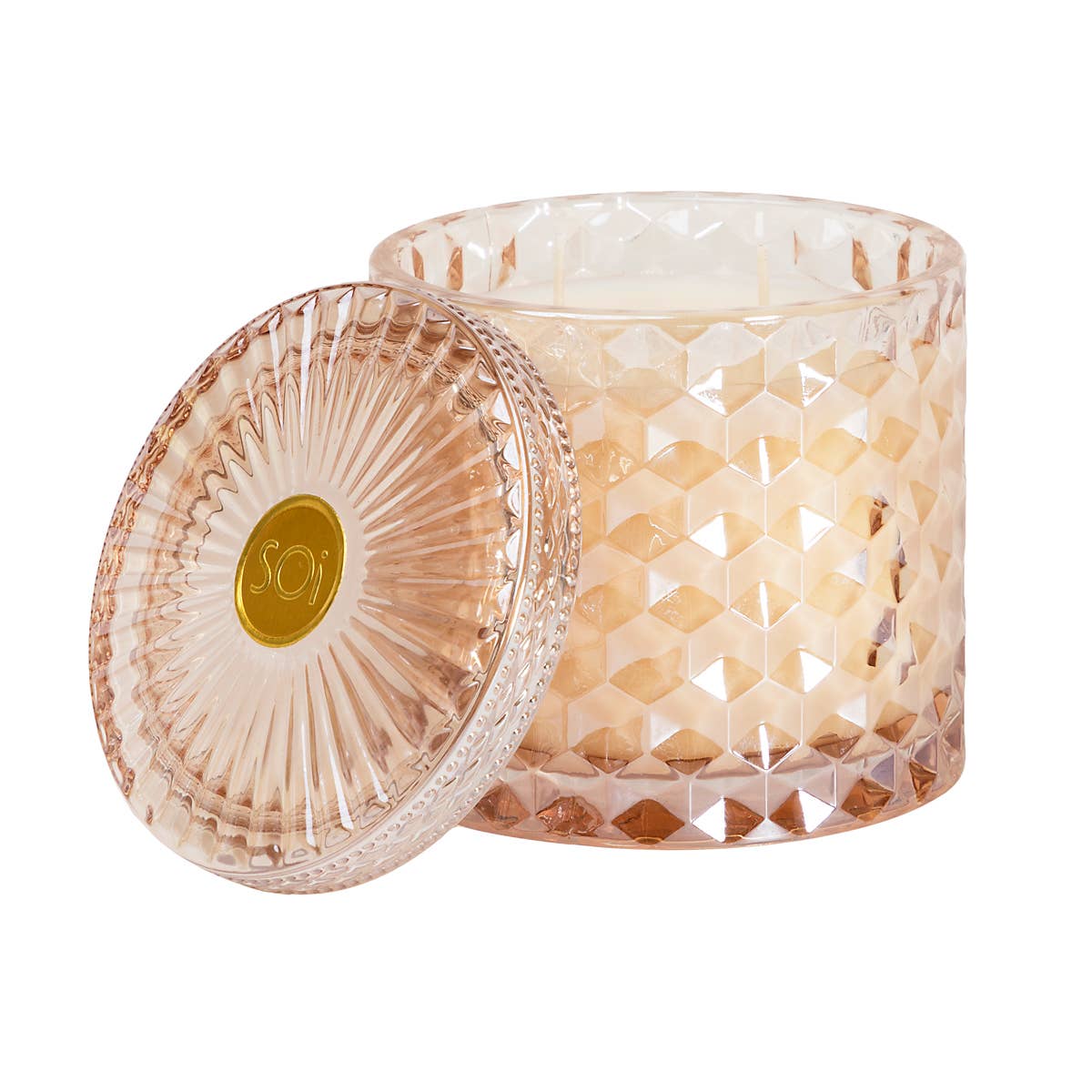Alluring Amber  Shimmer Candle