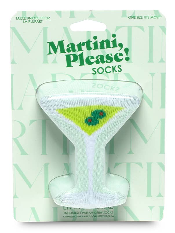 3D Packaged Crew Socks - Adult