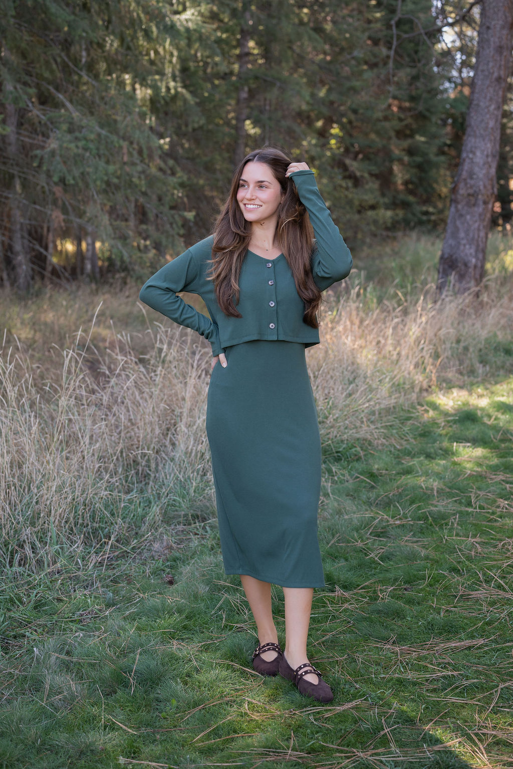 MCKINLEY CARDI/DRESS SET