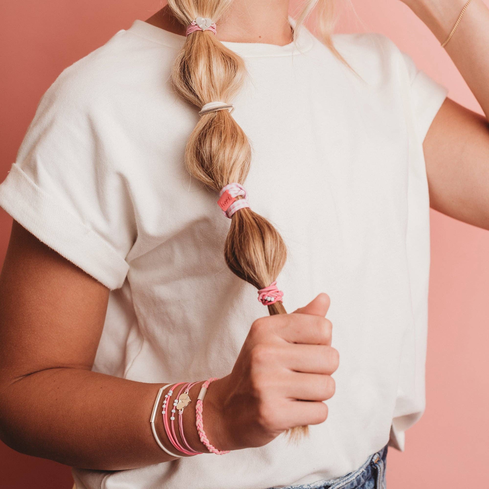 Hope Hair Tie Bracelets