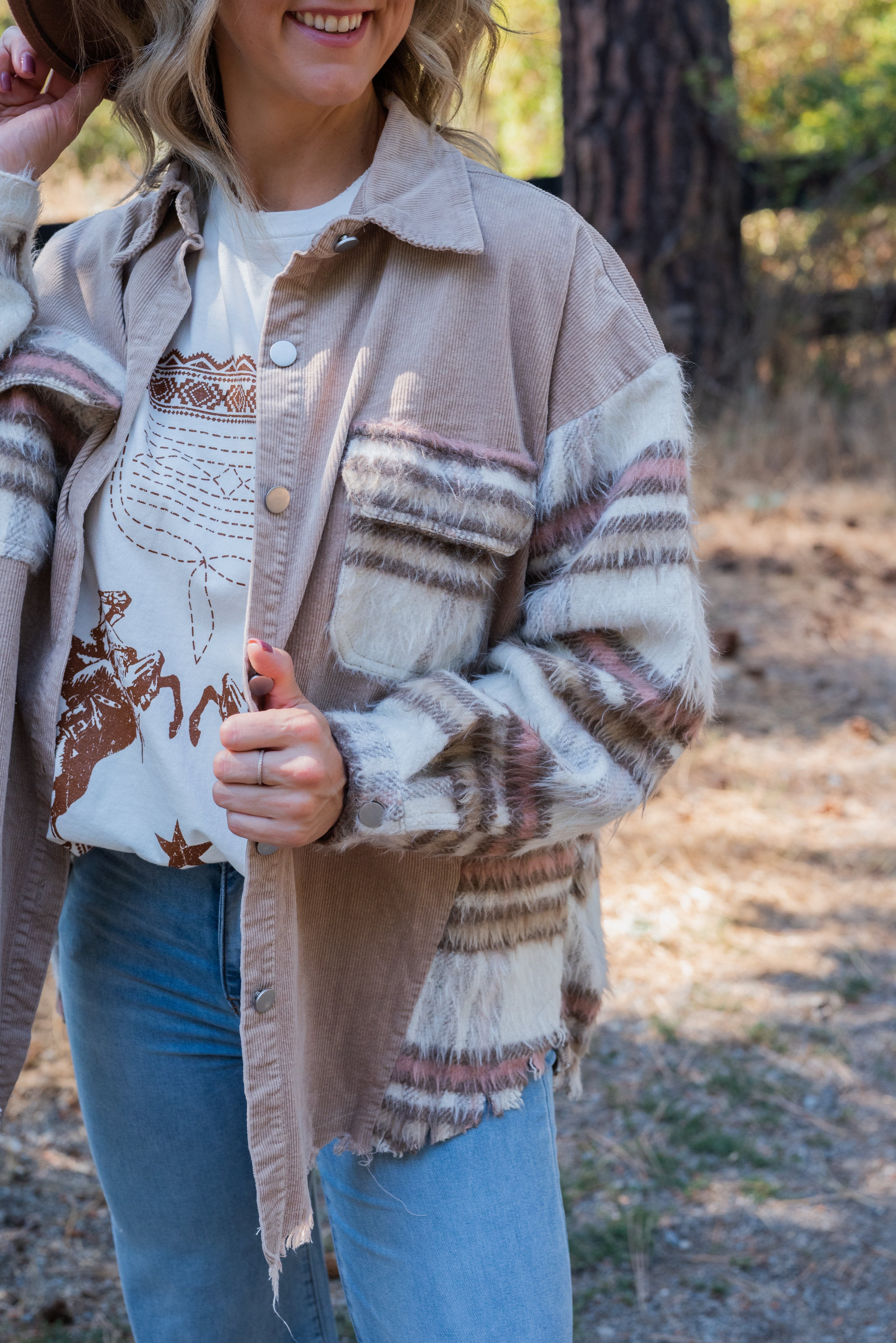 SUSANA FLANNEL JACKET