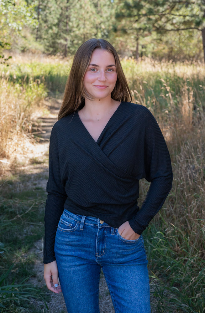 MARIAH WRAP TOP