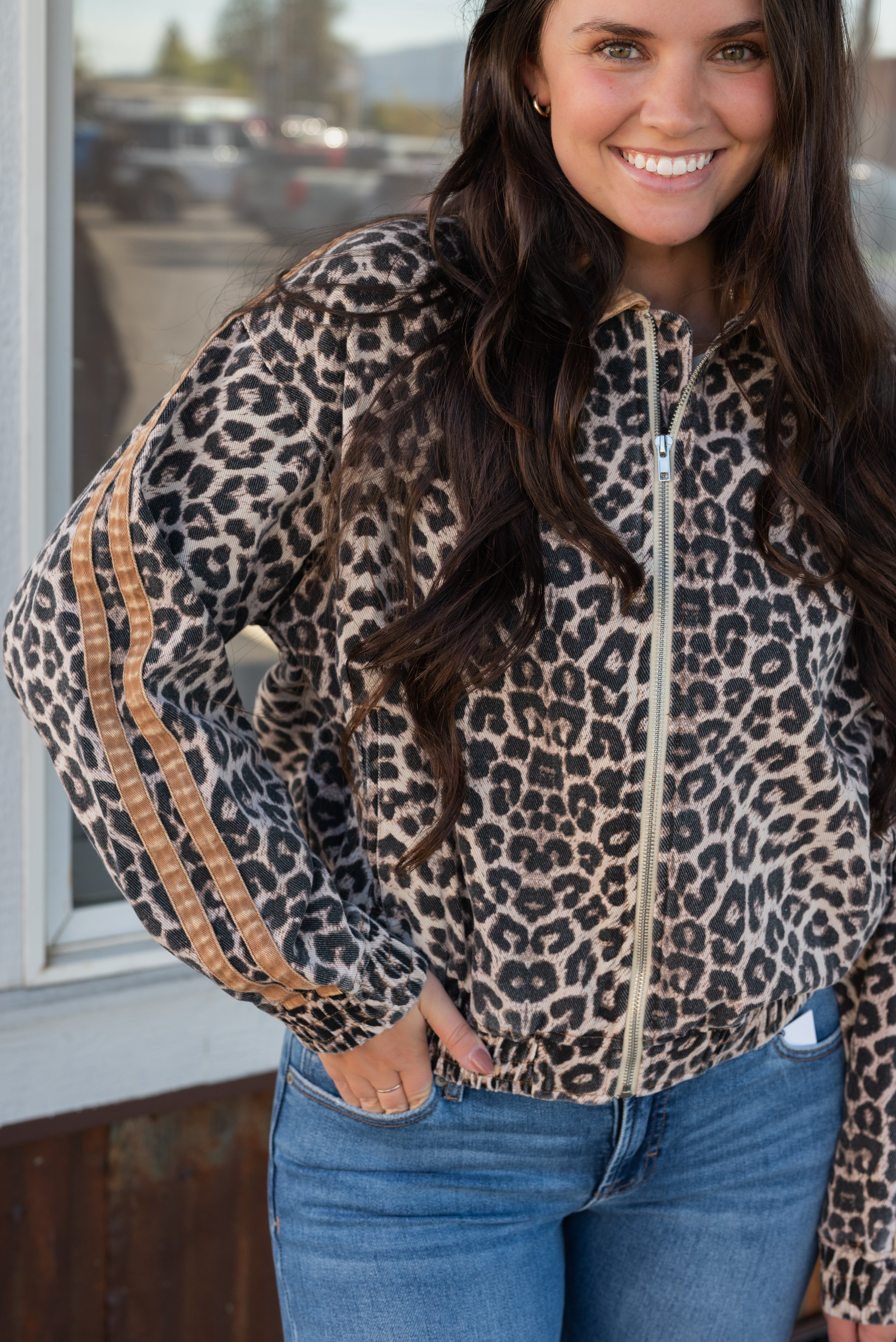 ZOEY LEOPARD JACKET