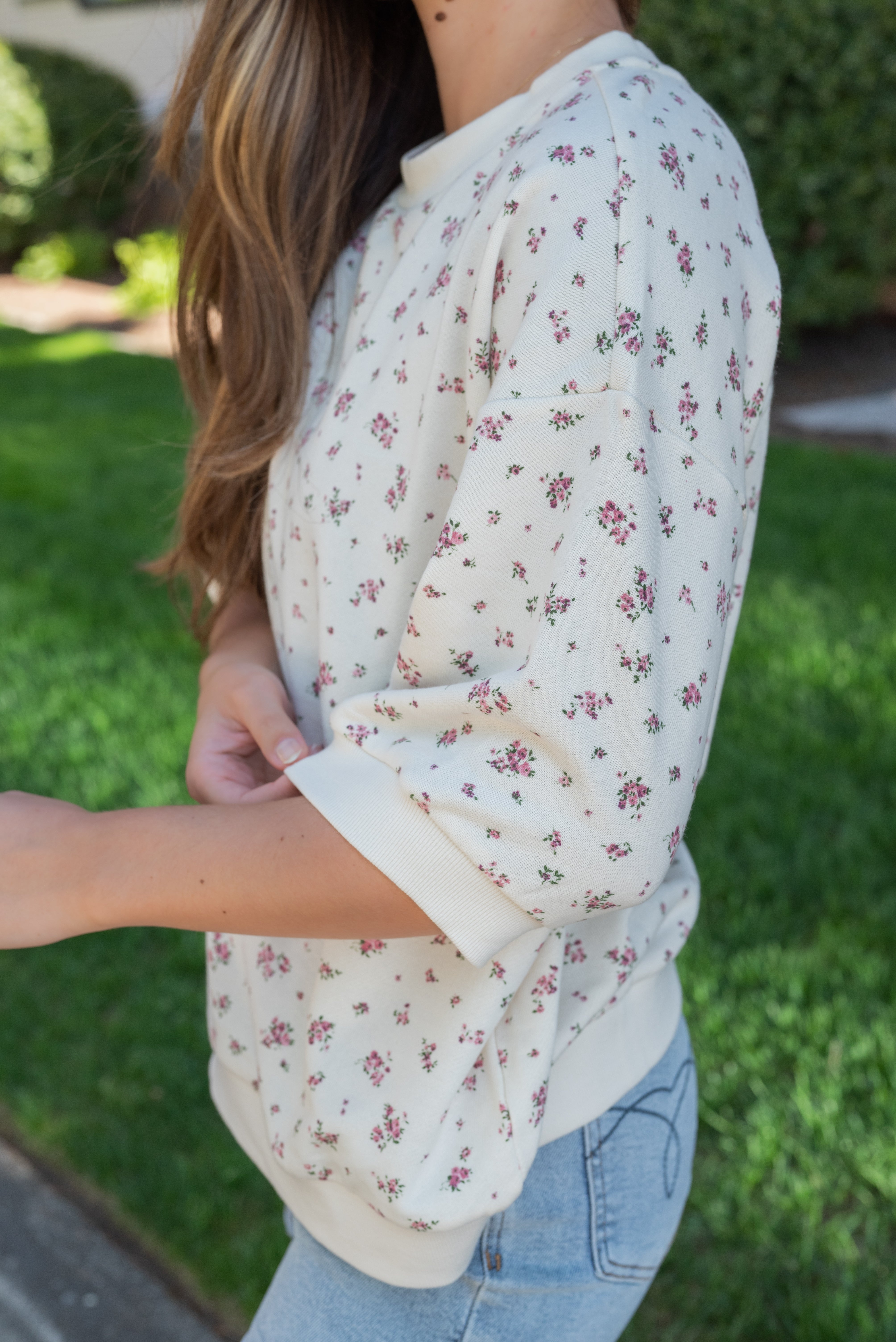 JANE FLORAL TOP