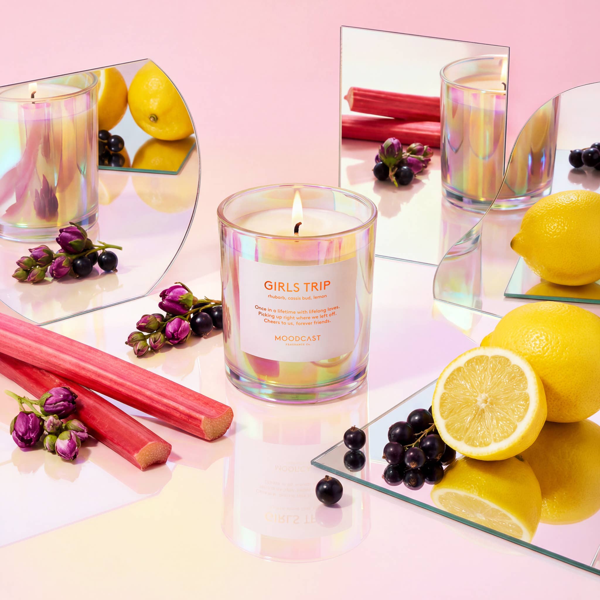 Coconut Wax Candle - Vibes - Girls Trip - 8 oz Glass Jar