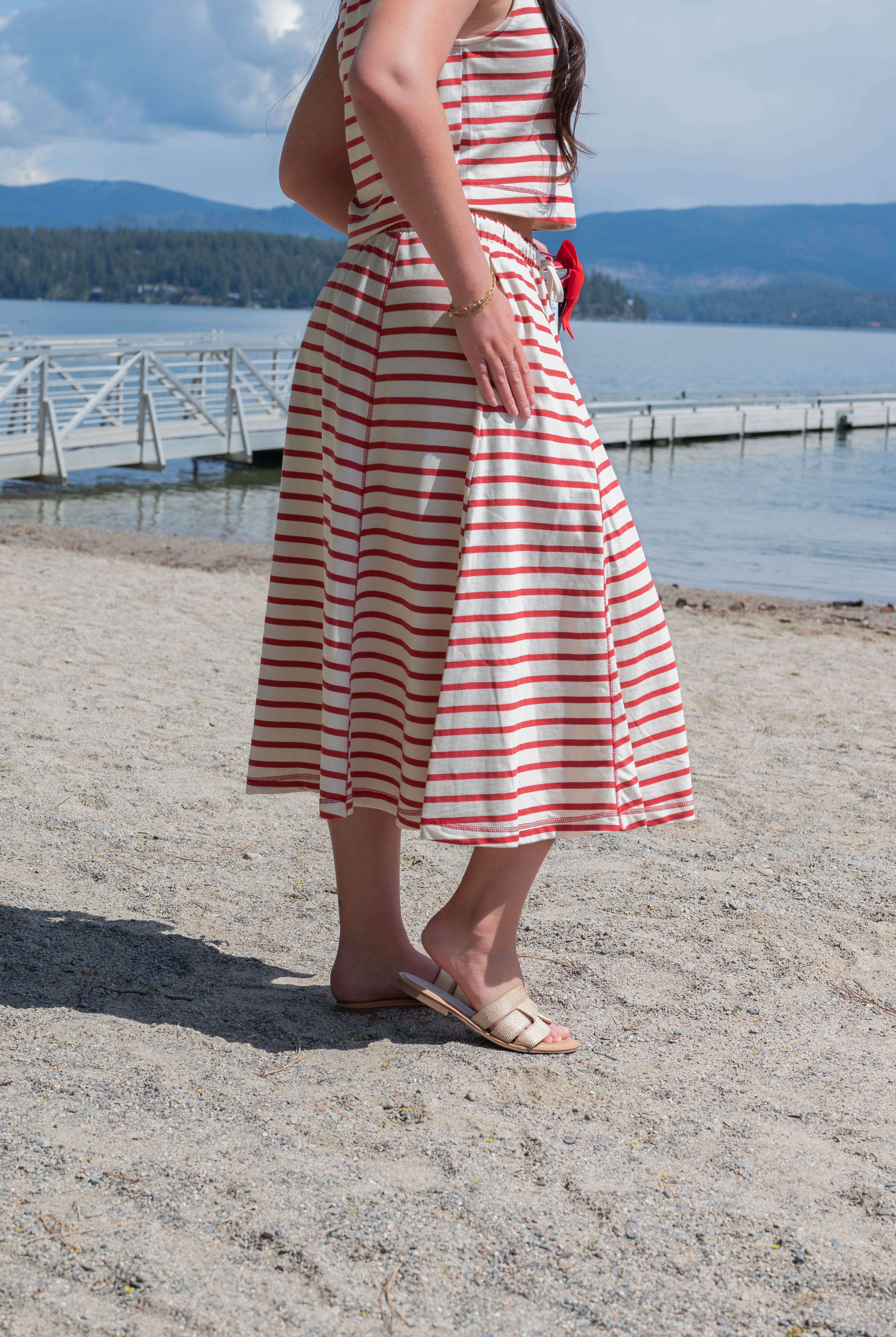 Sasha Striped Skirt
