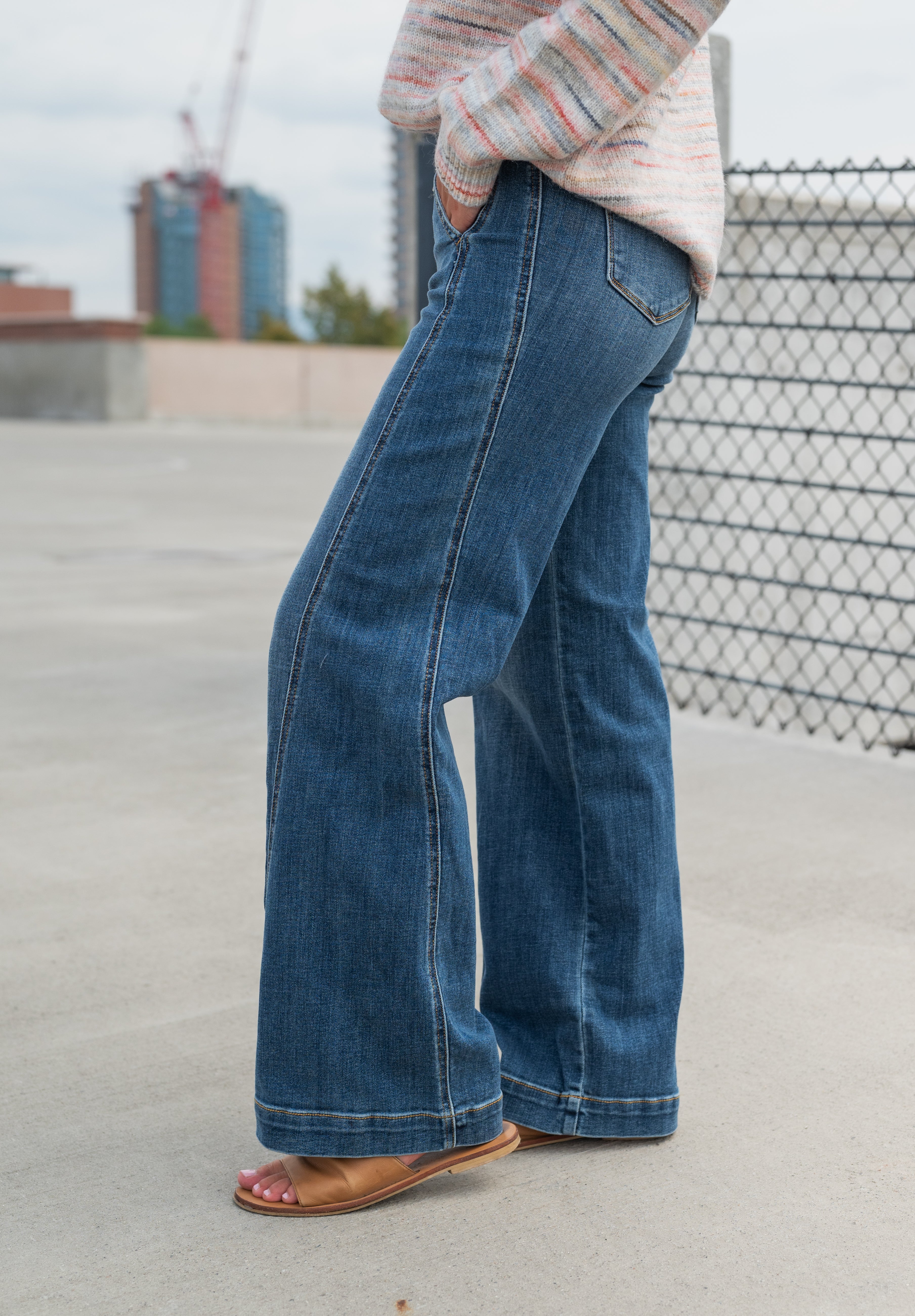 JUSTICE HW TROUSER JEAN
