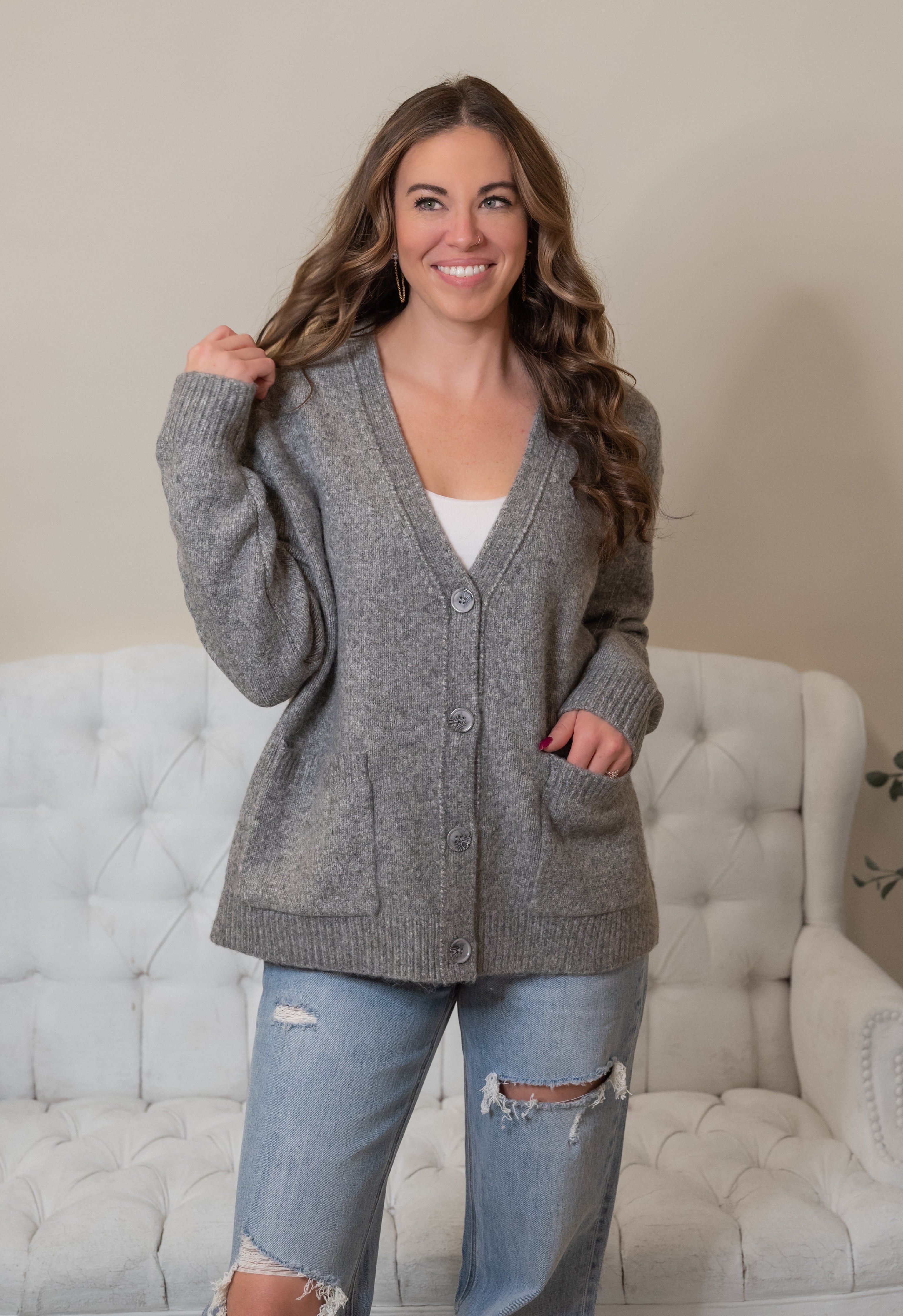 CLARA BOYFRIEND CARDI