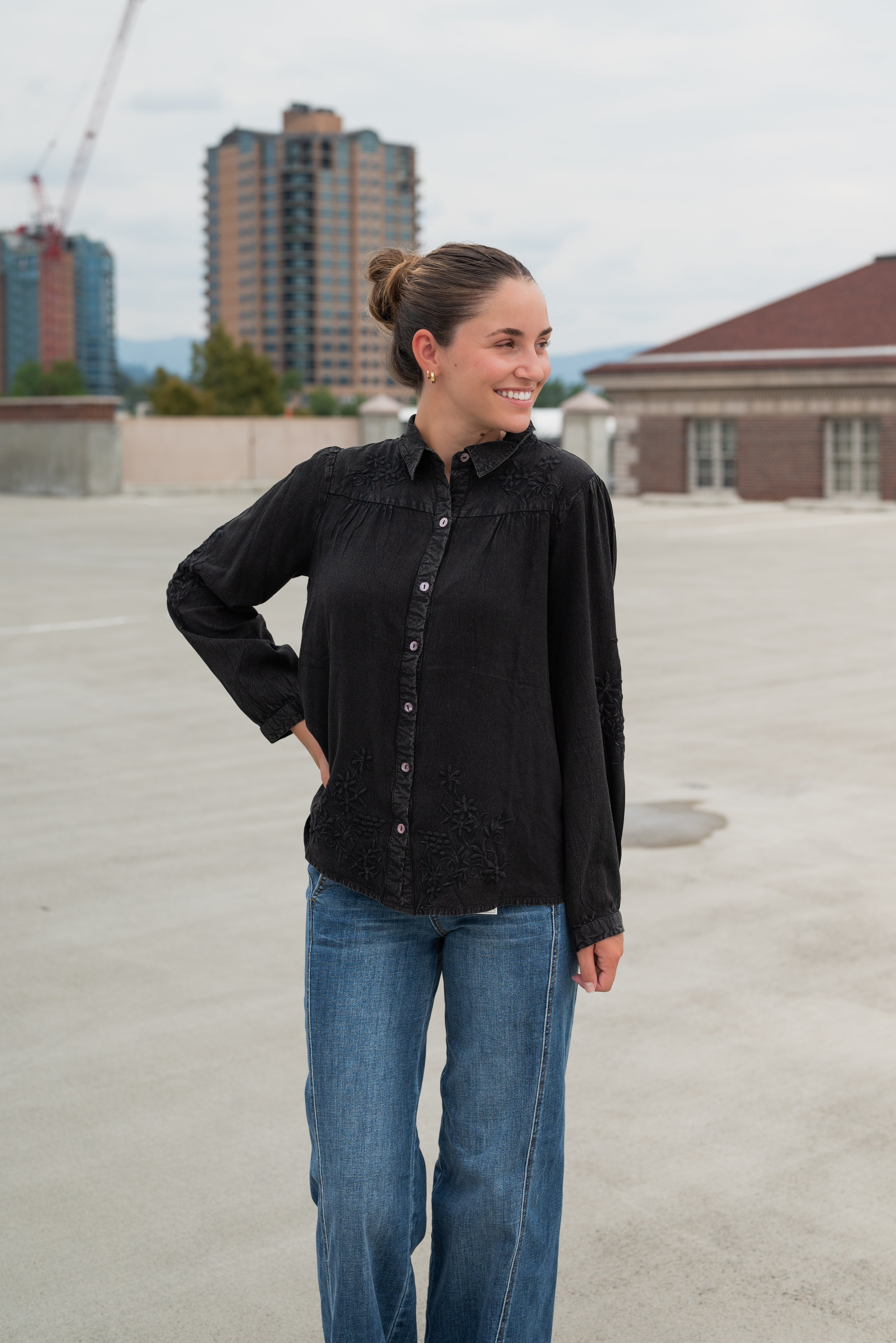 CONRAD EMBROIDERED SHIRT