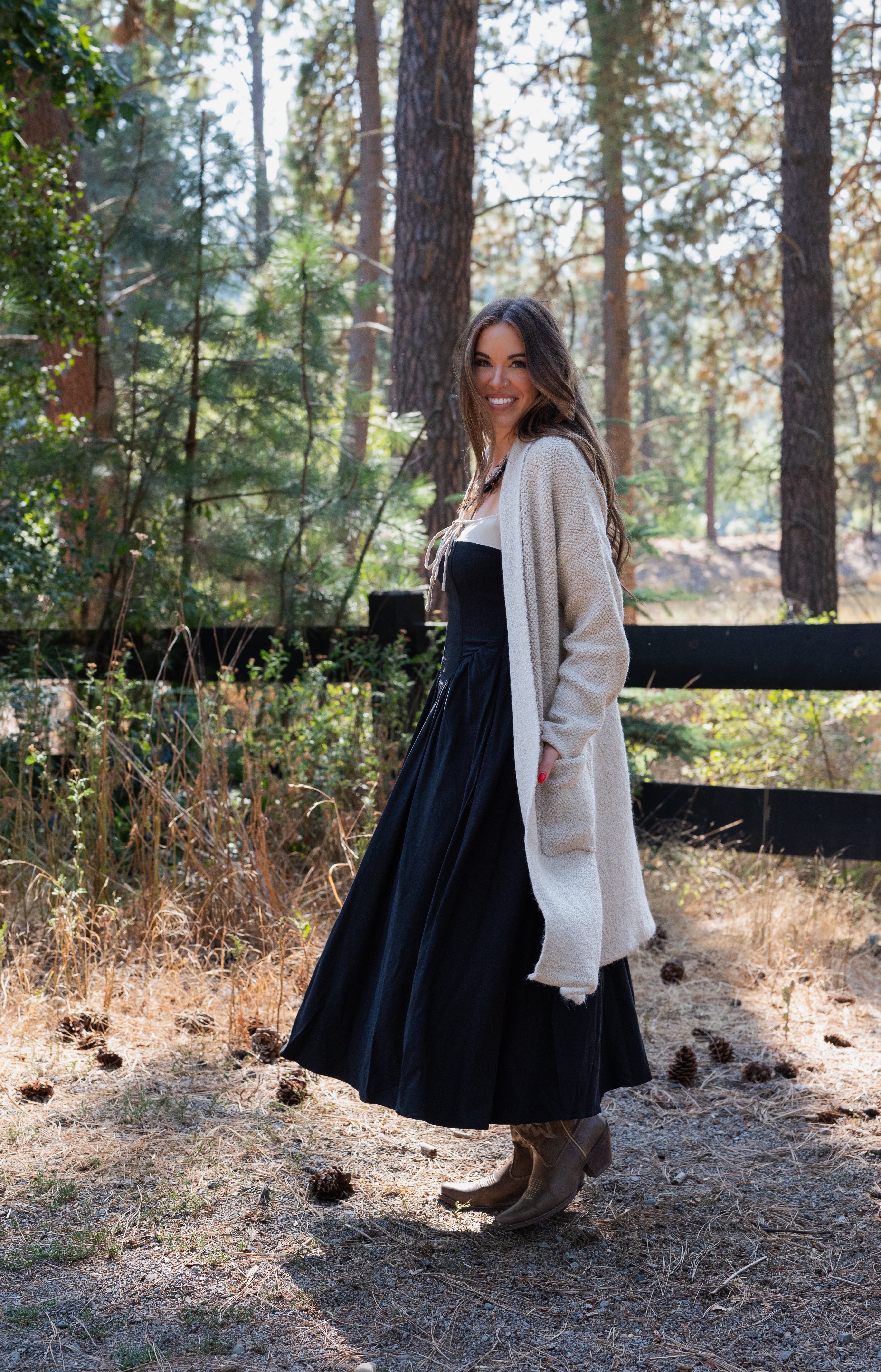 ANTONIA PLEATED DRESS