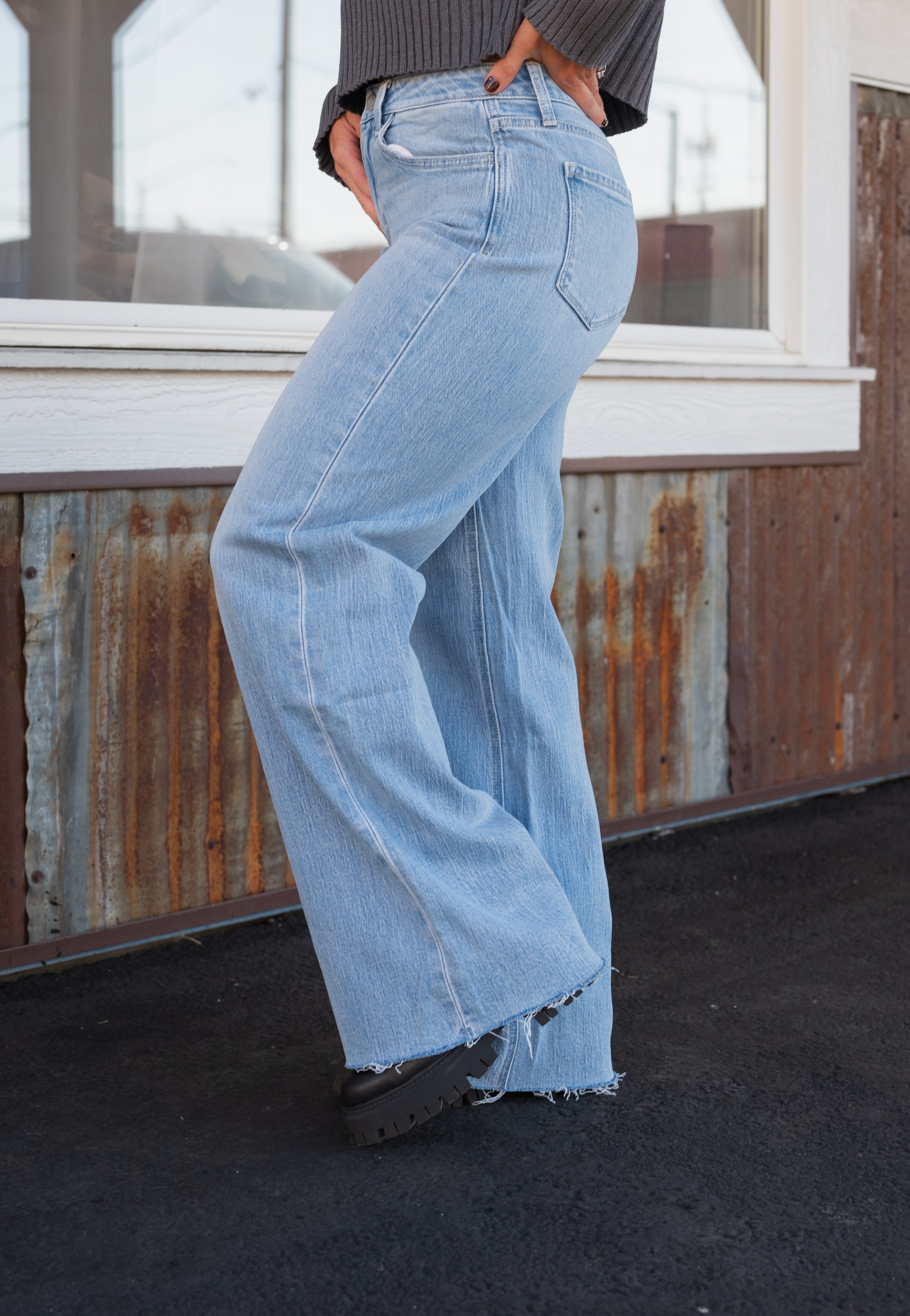 POPROCK HR WIDE LEG