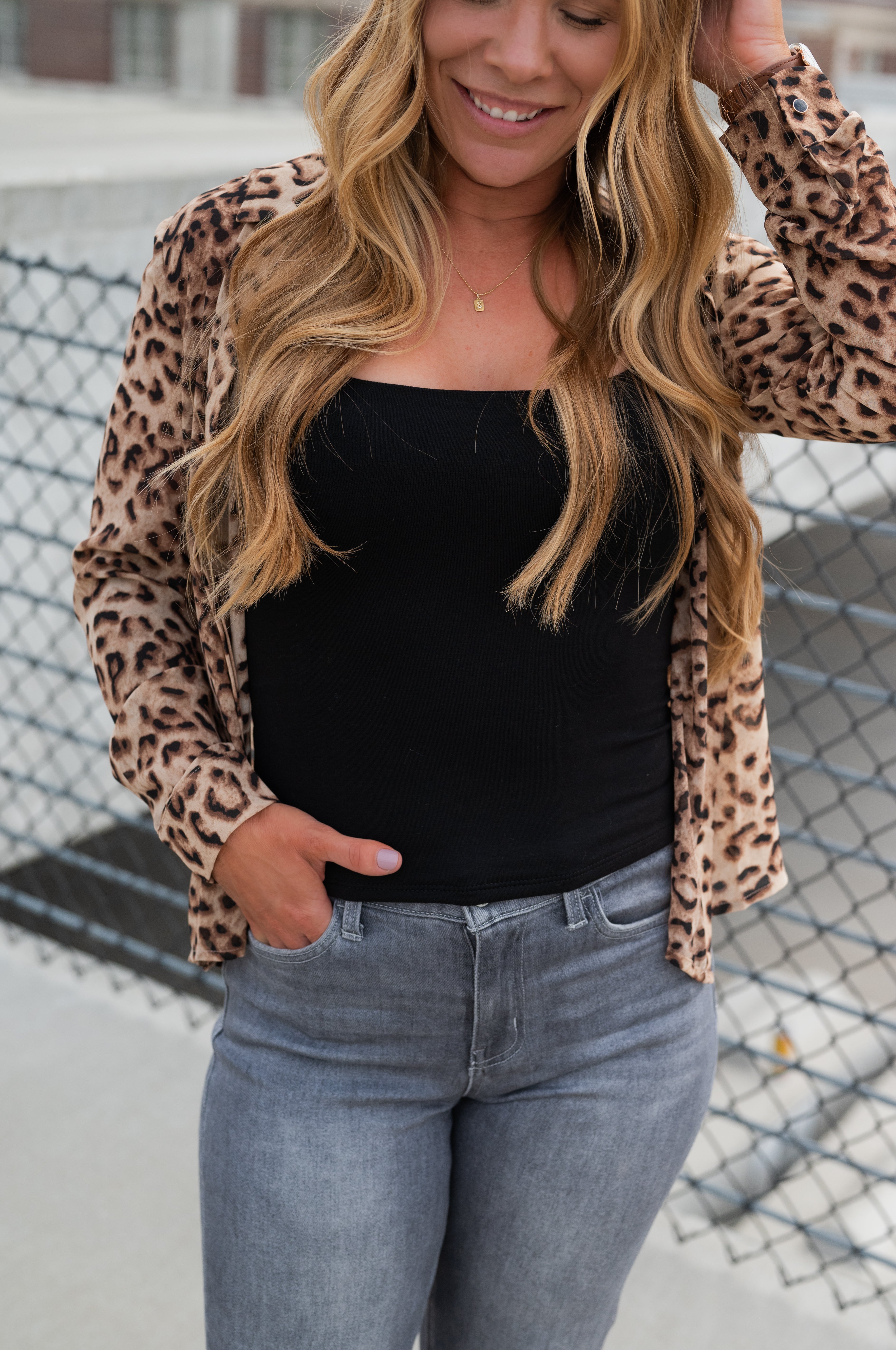 Running Toward Collared Shirt