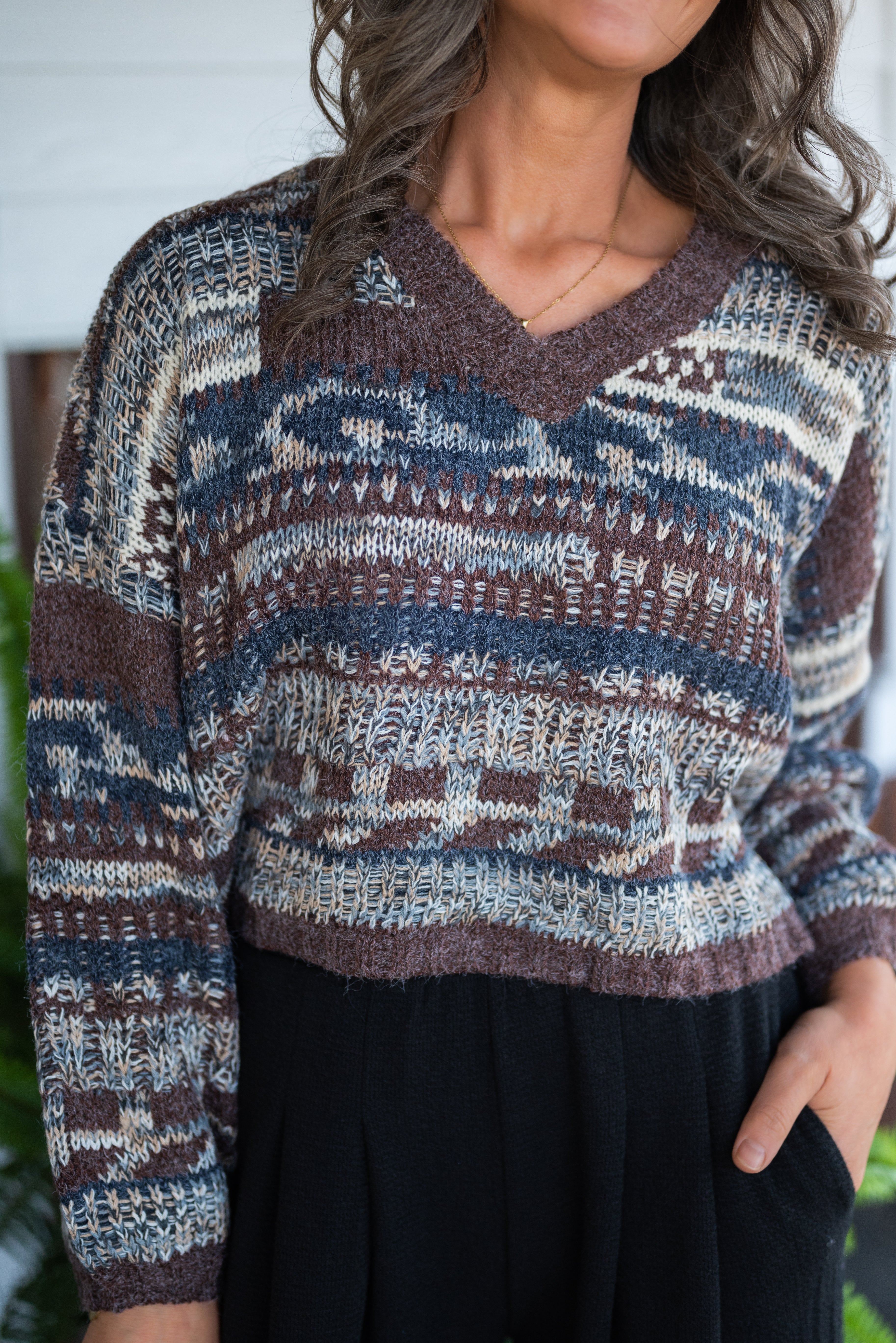 SUSAN V-NECK SWEATER