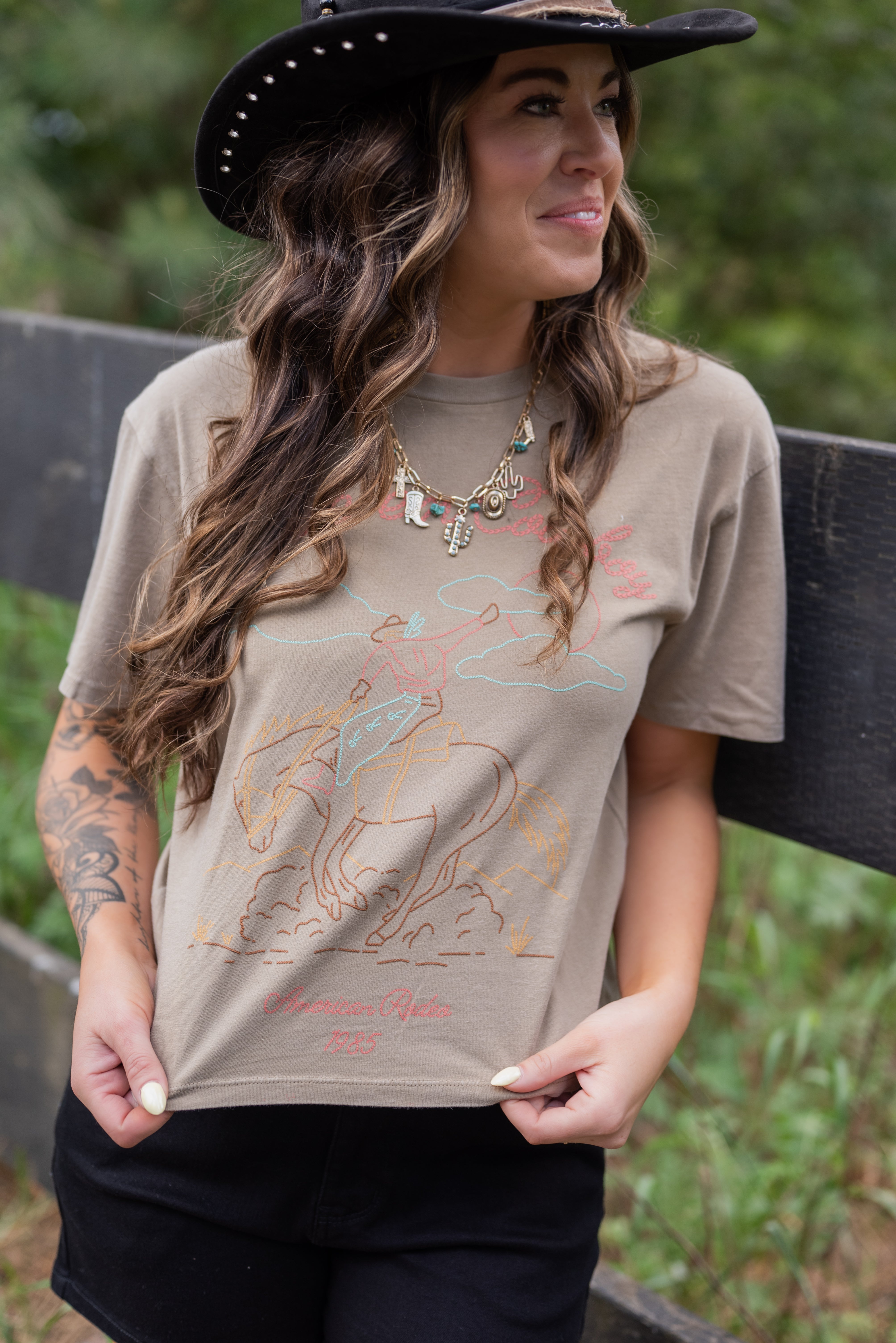 RIDE 'EM COWBOY TEE