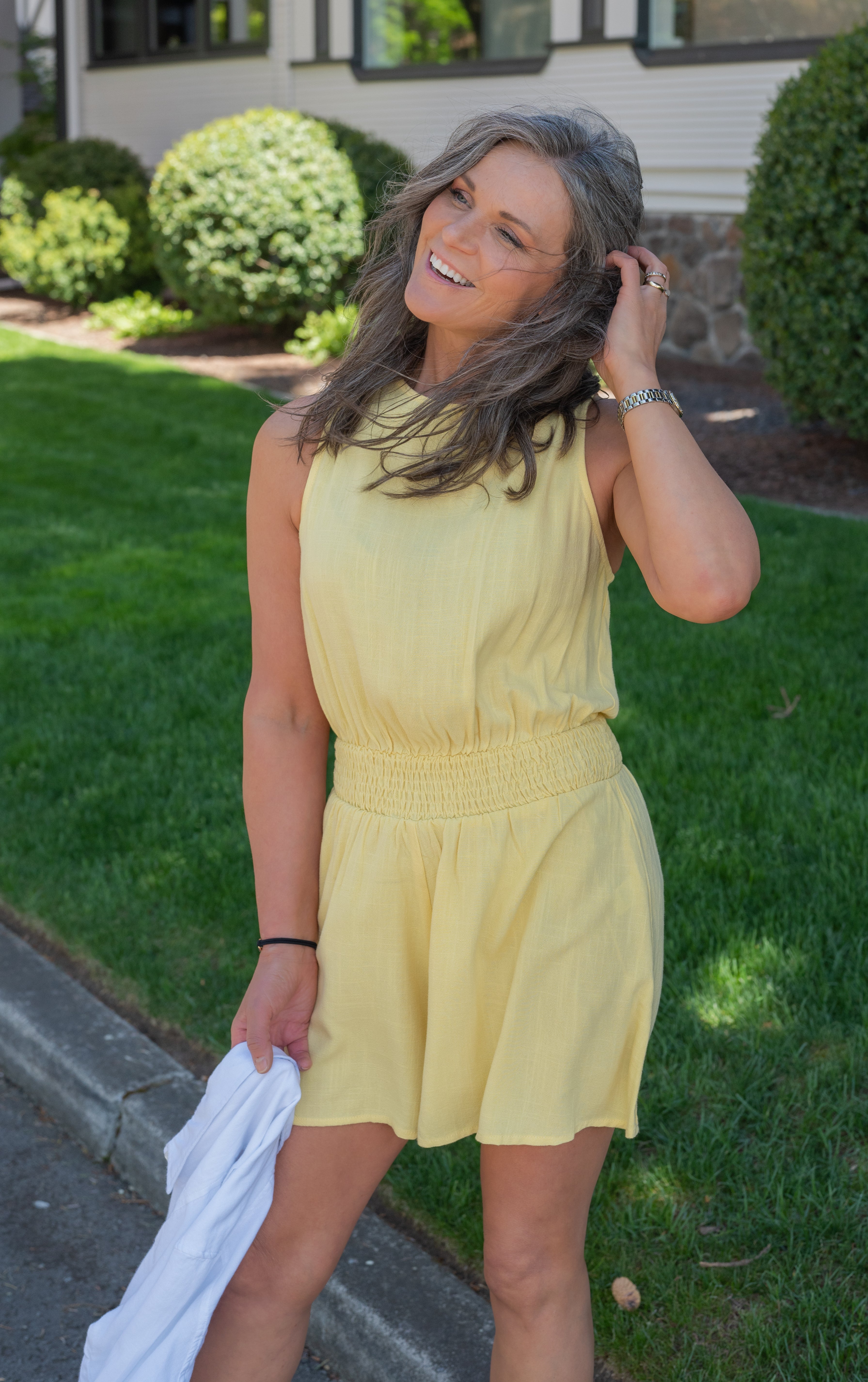 SUGARLOAF SLV/LESS ROMPER