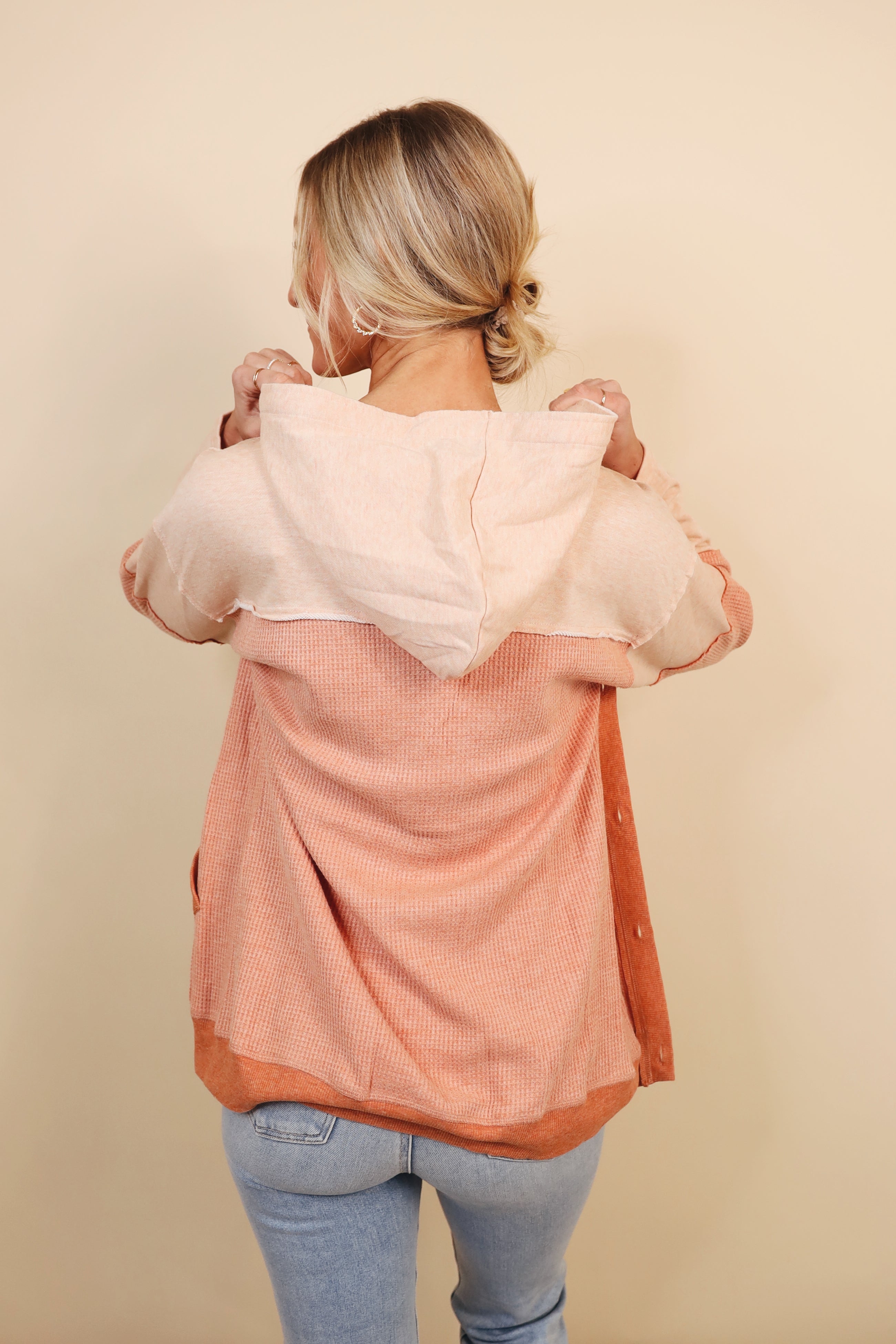 REENE HOODED CARDI