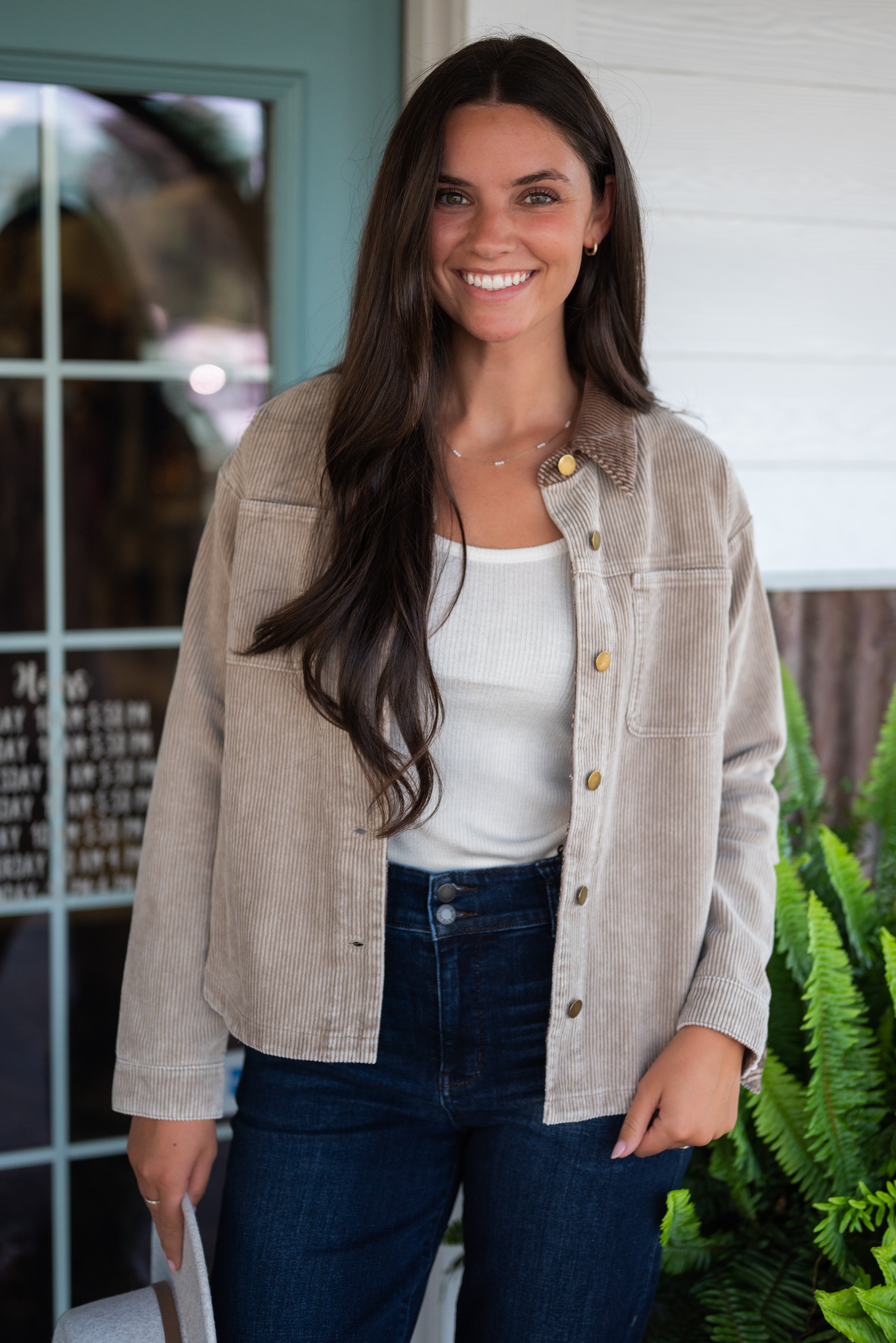 MAYBELL CORDUROY SHACKET