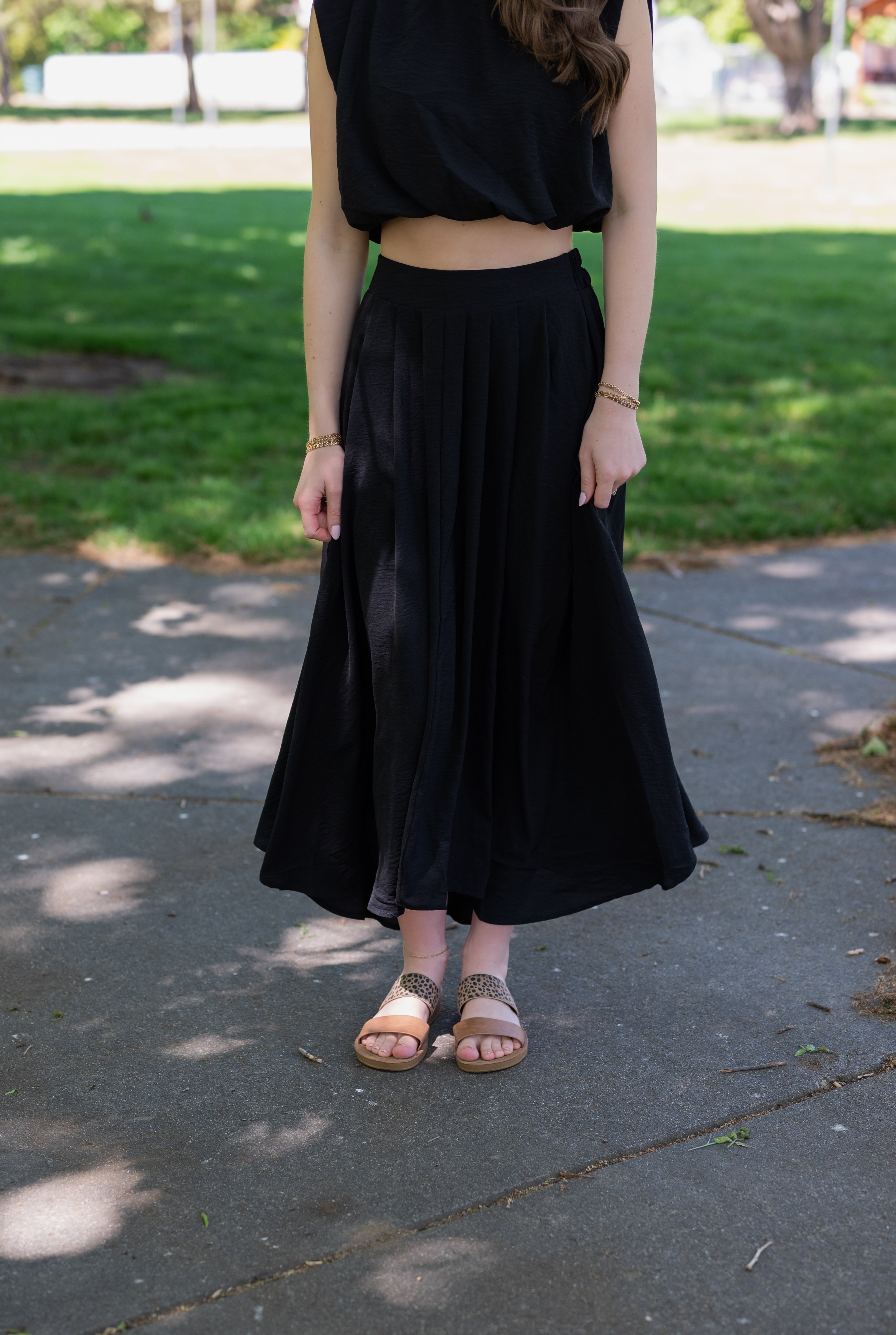 KERRY PLEATED SKIRT