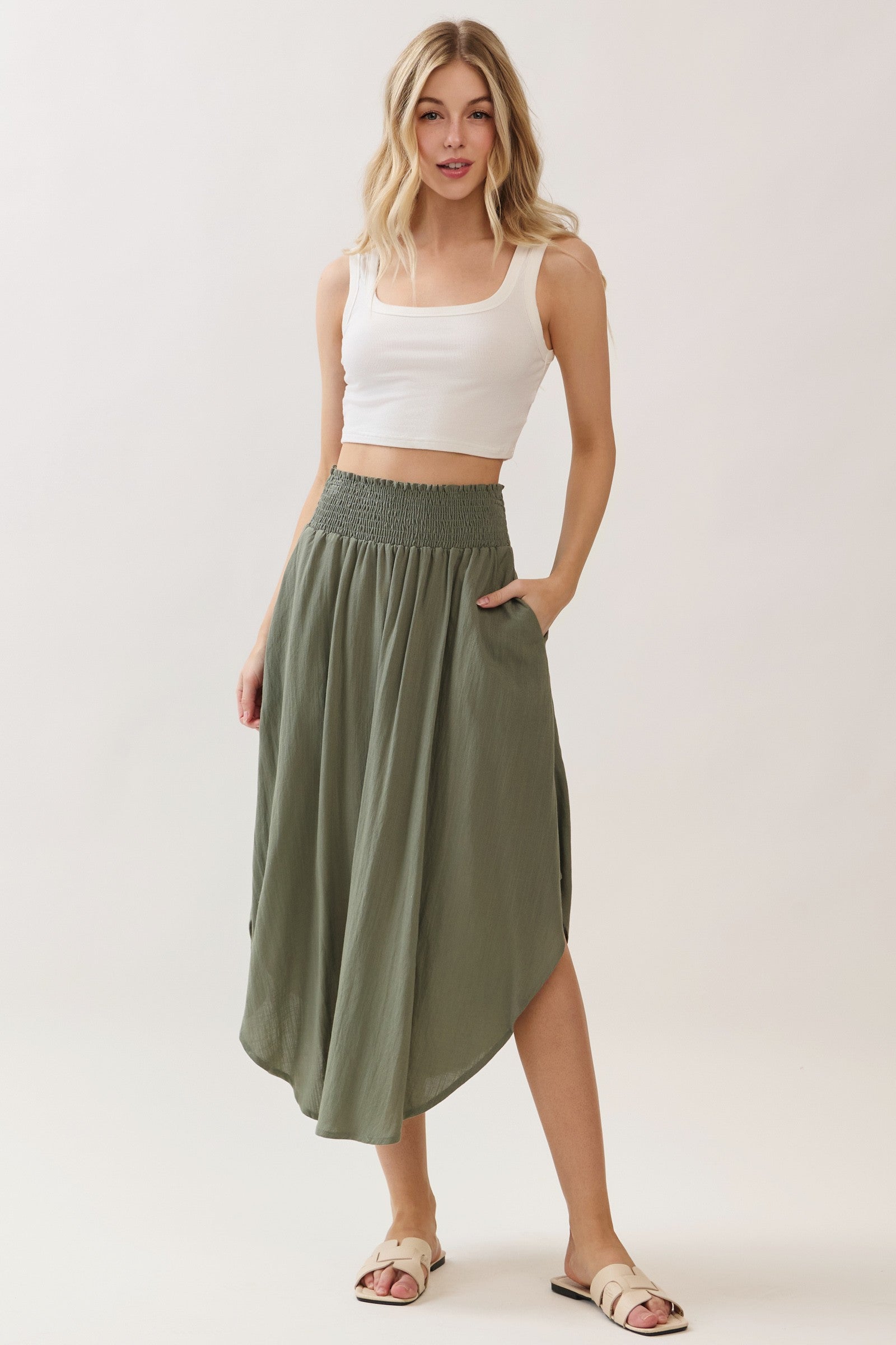 KINE MIDI SKIRT