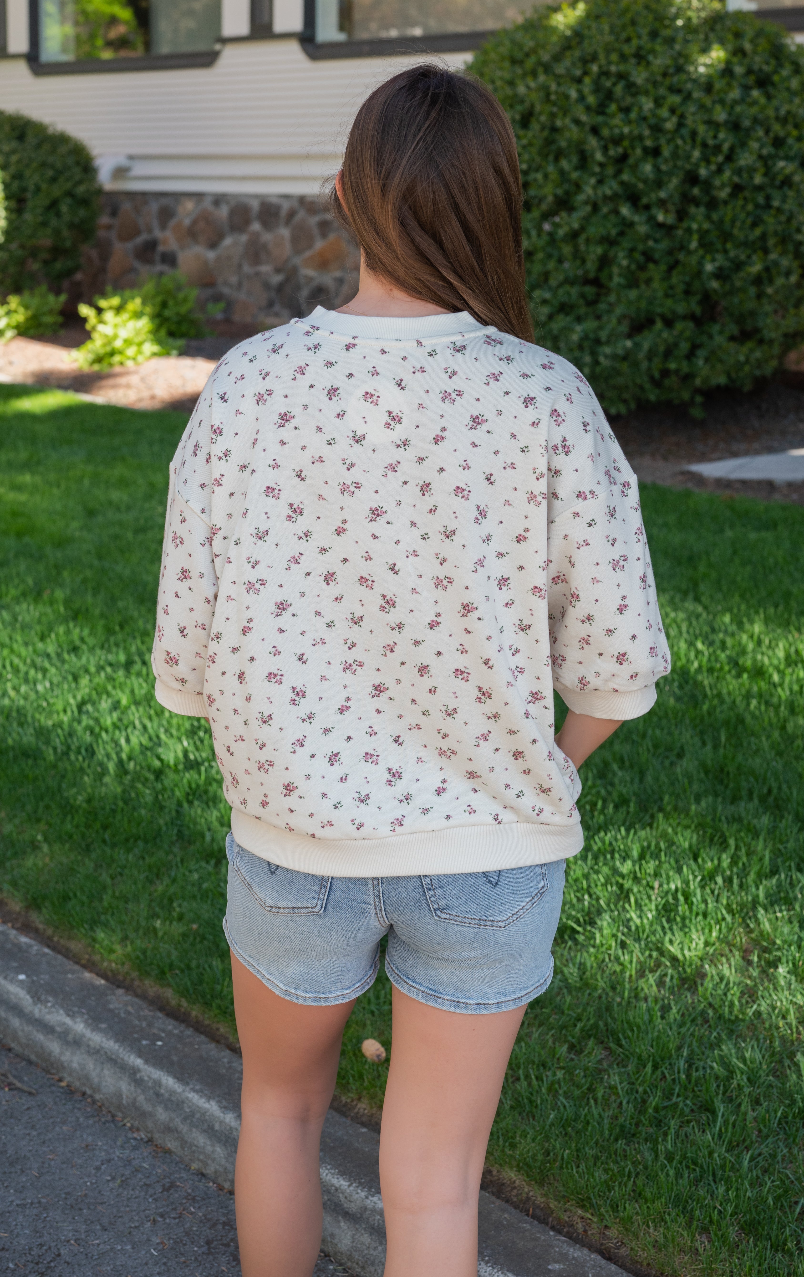 JANE FLORAL TOP